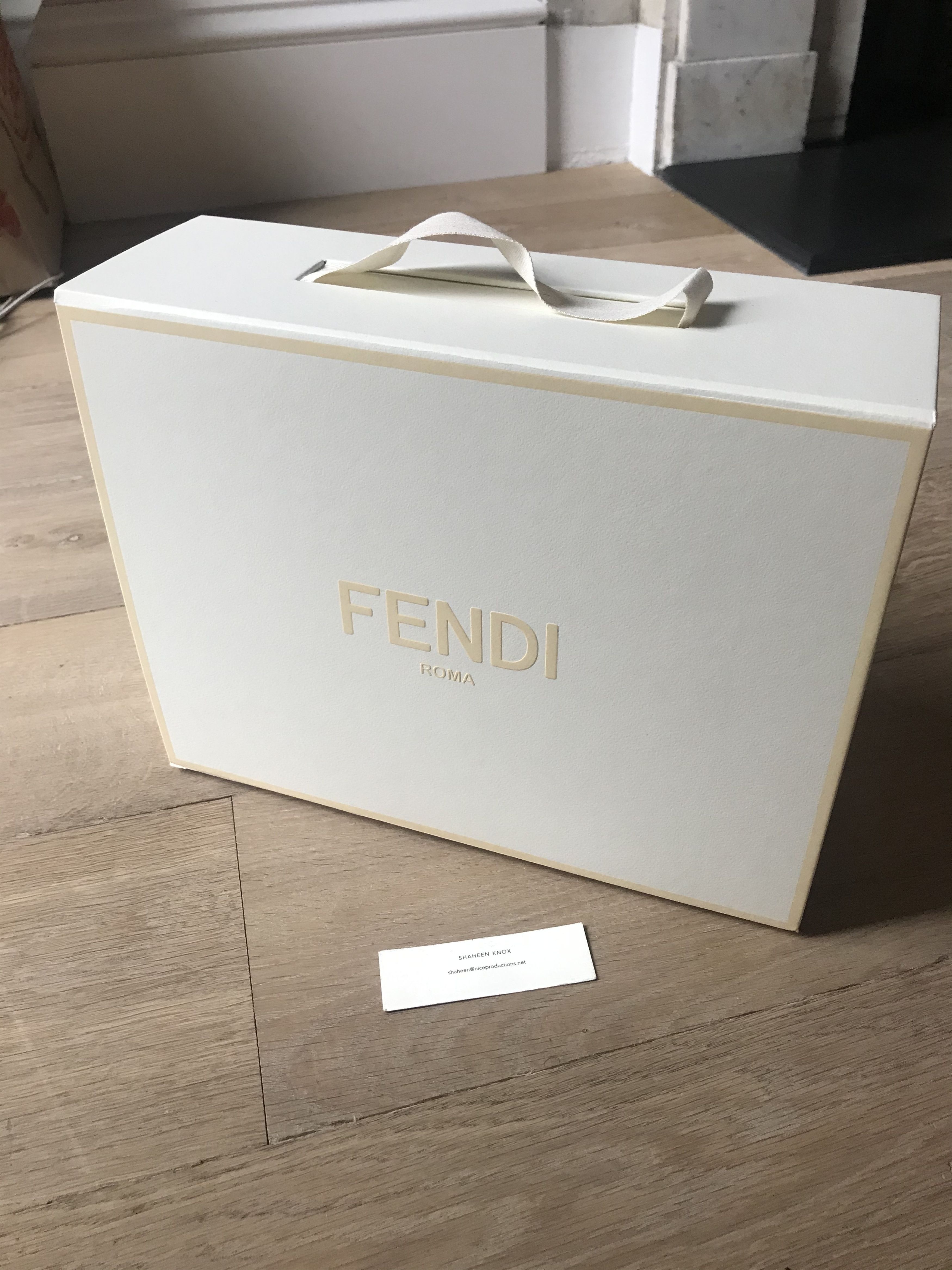 Fendi Karl Lagerfeld Pasta in Presentation Box