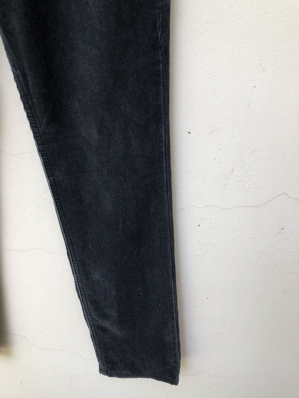 Lounge Lizard Lounge Lizard Made in Japan Faded Black Corduroy Pant Size US 30 / EU 46 - 9 Thumbnail