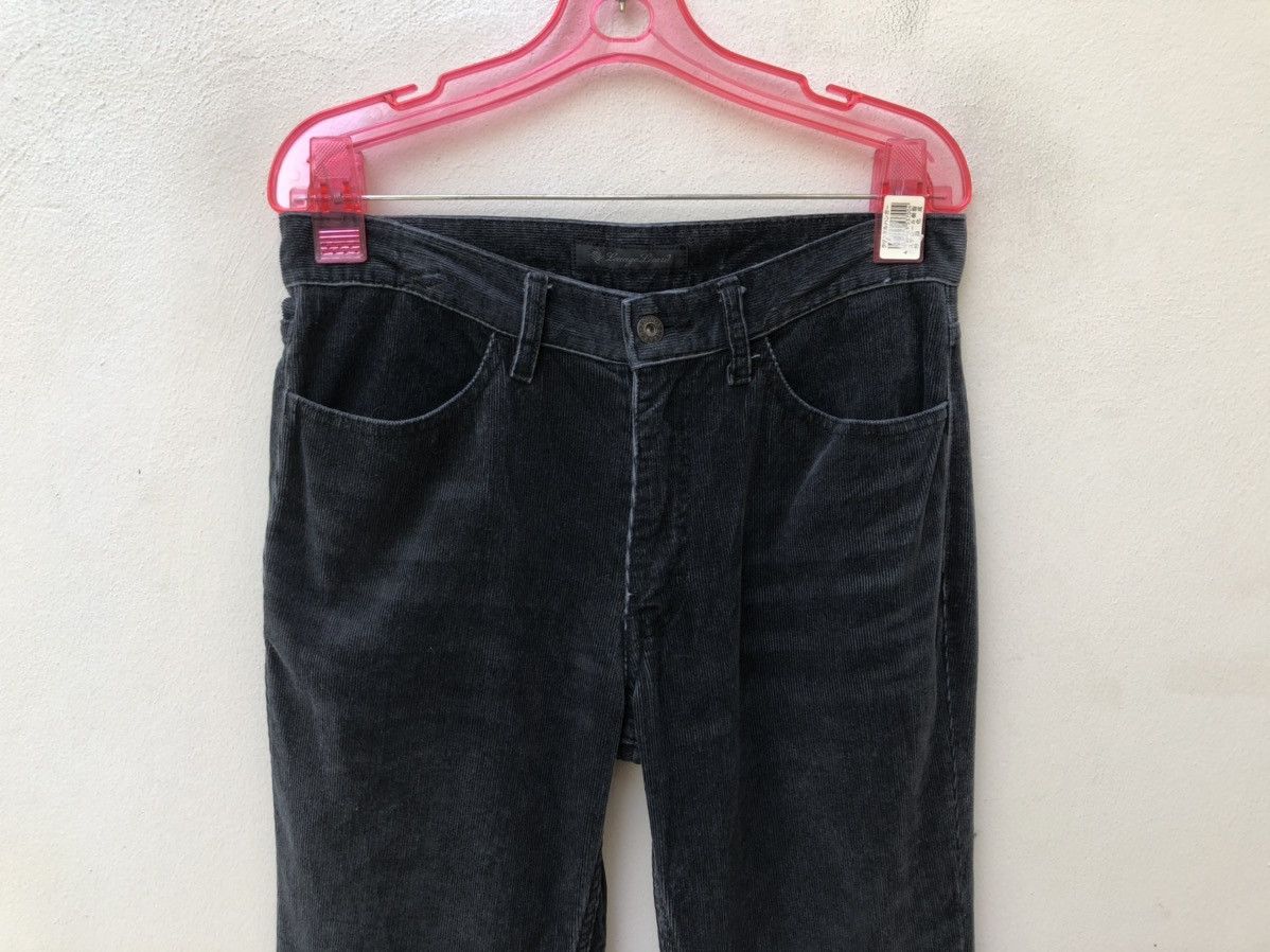Lounge Lizard Lounge Lizard Made in Japan Faded Black Corduroy Pant Size US 30 / EU 46 - 2 Thumbnail