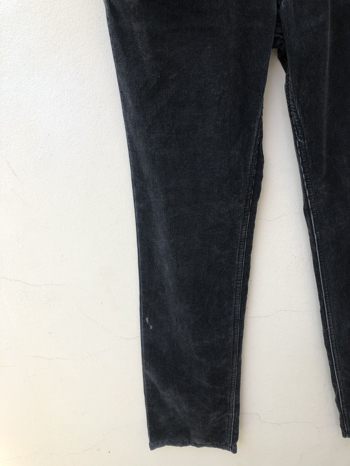 Lounge Lizard Lounge Lizard Made in Japan Faded Black Corduroy Pant Size US 30 / EU 46 - 6 Thumbnail
