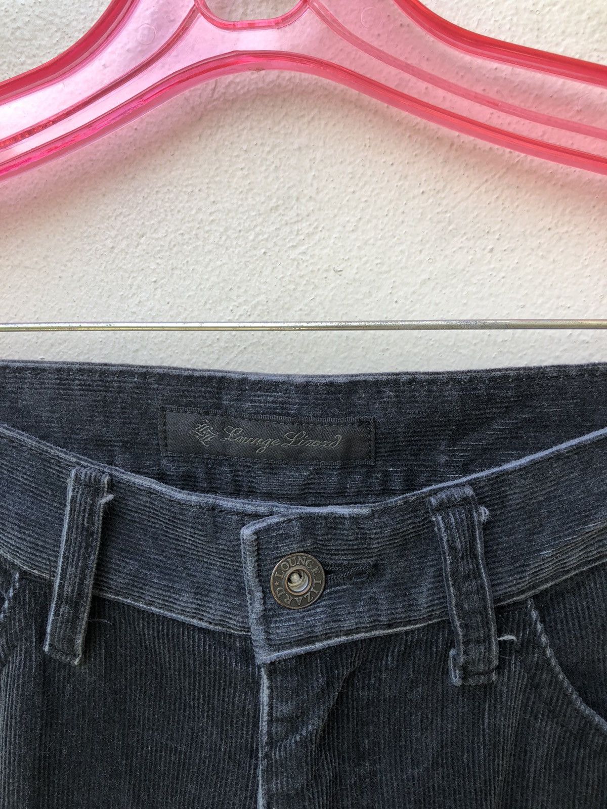 Lounge Lizard Lounge Lizard Made in Japan Faded Black Corduroy Pant Size US 30 / EU 46 - 3 Thumbnail