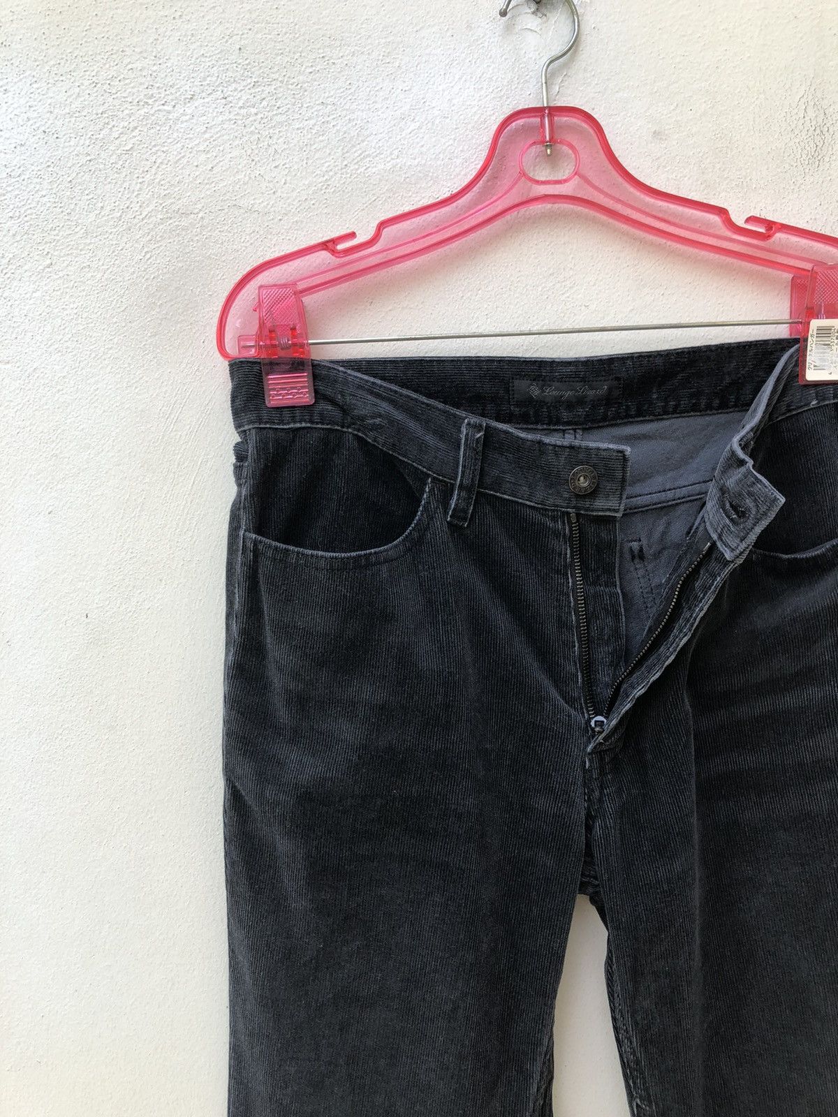 Lounge Lizard Lounge Lizard Made in Japan Faded Black Corduroy Pant Size US 30 / EU 46 - 5 Thumbnail
