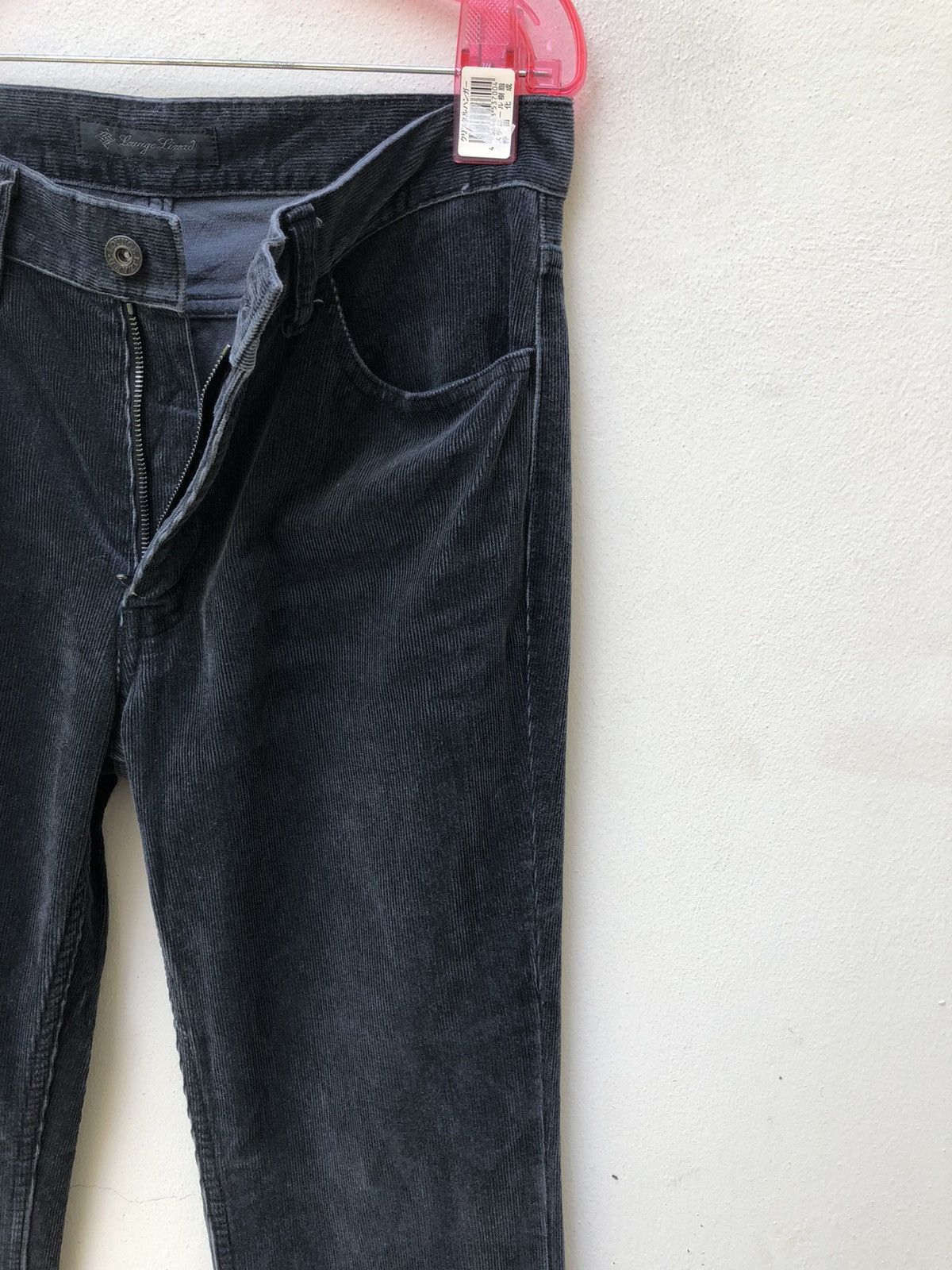 Lounge Lizard Lounge Lizard Made in Japan Faded Black Corduroy Pant Size US 30 / EU 46 - 8 Thumbnail
