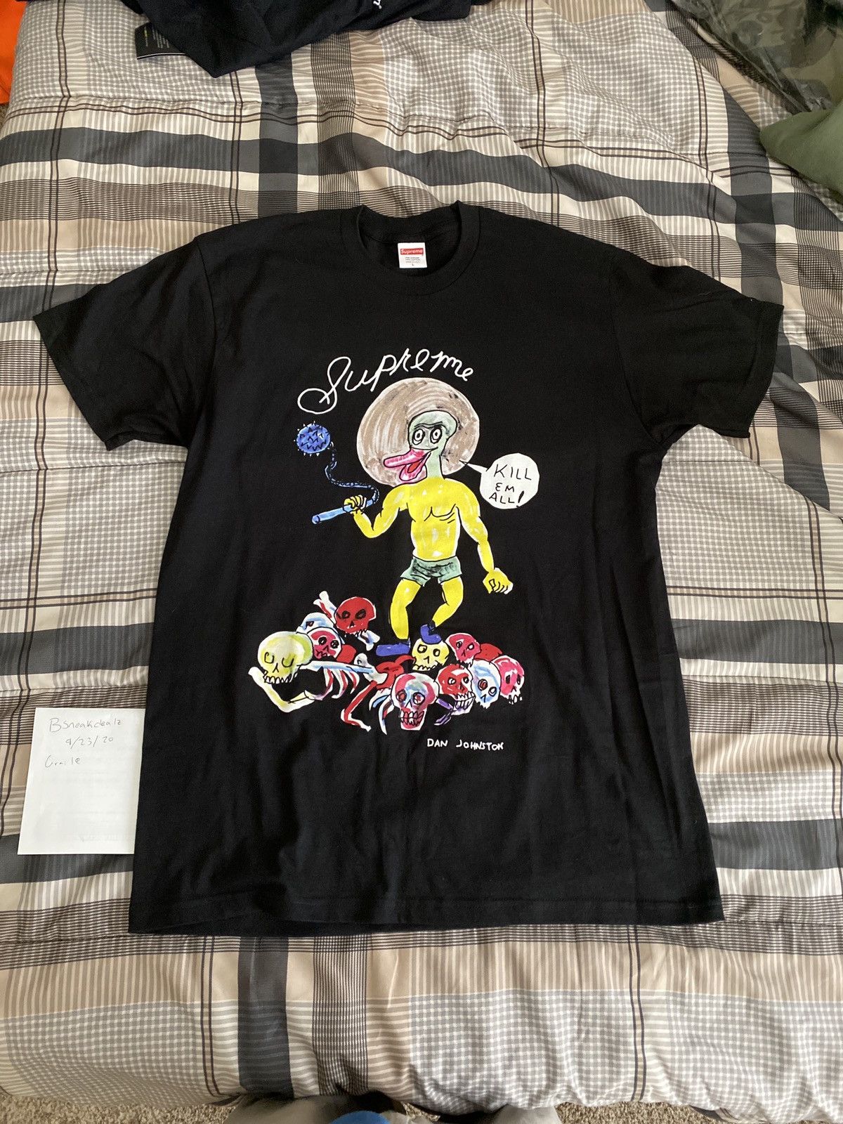 Daniel Johnston Kill Em All Tee - spring summer 2020 - Supreme