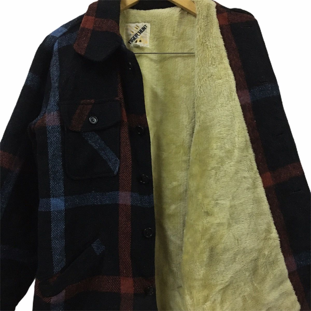 Japanese Brand Vtg Tiger Hunt CPO Shirt Jacket w/ Fleece lined Size US M / EU 48-50 / 2 - 4 Thumbnail