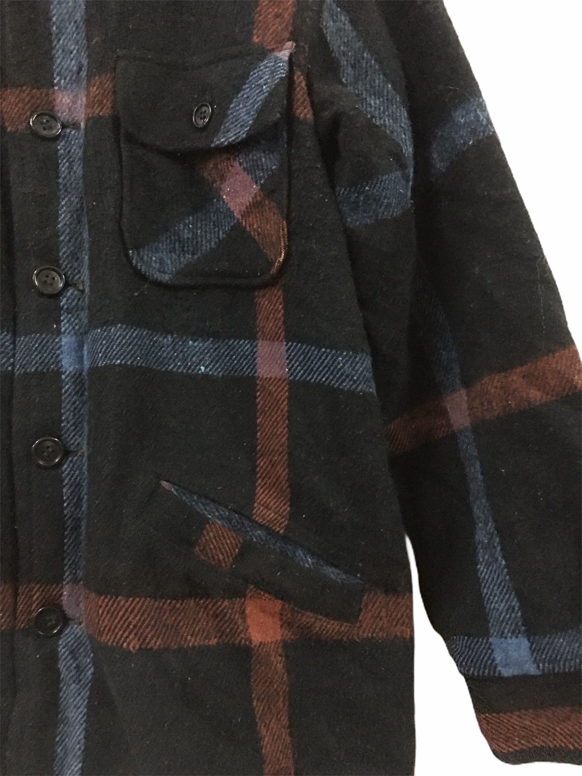 Japanese Brand Vtg Tiger Hunt CPO Shirt Jacket w/ Fleece lined Size US M / EU 48-50 / 2 - 8 Thumbnail