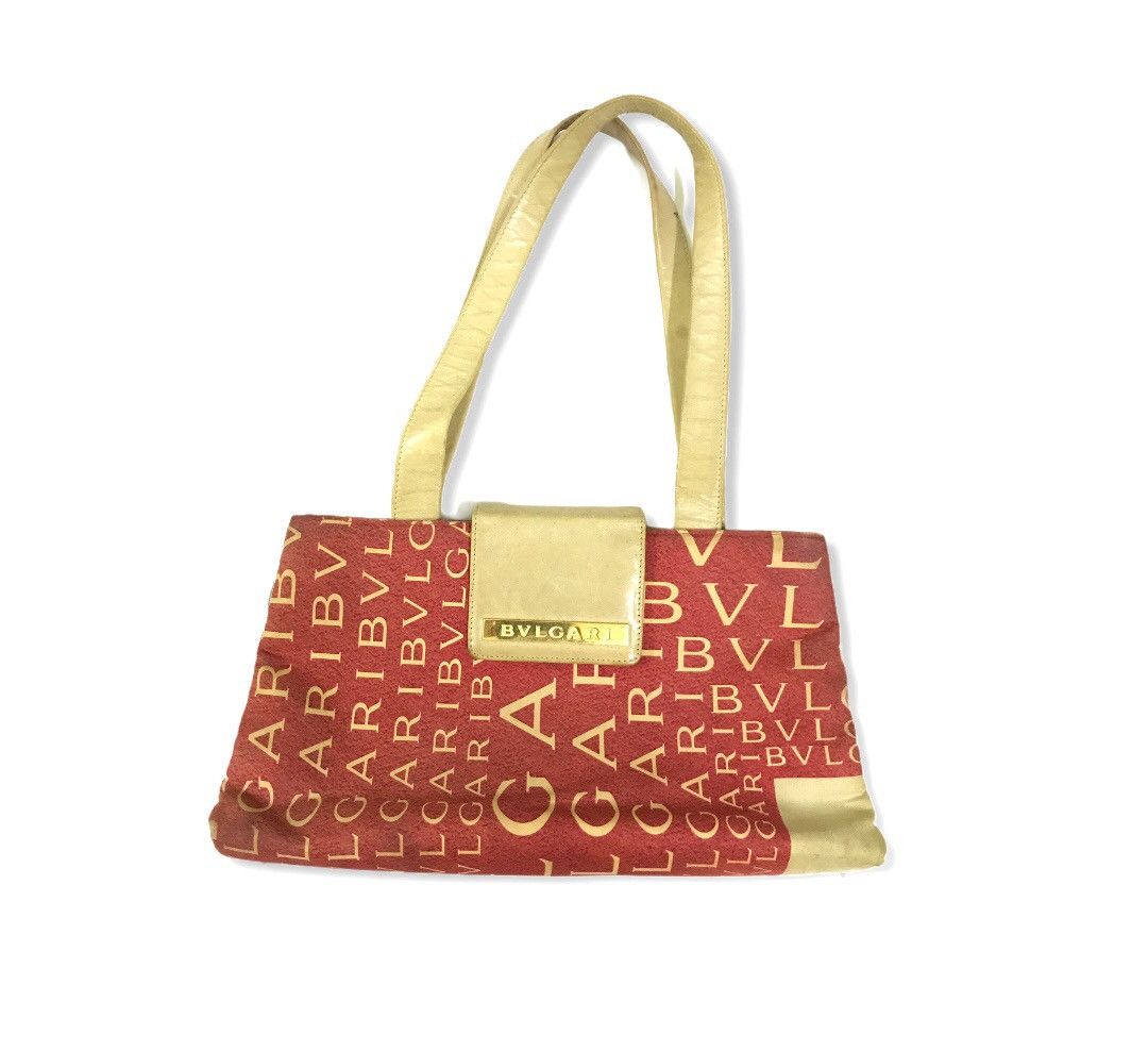Bvlgari × Vintage Vintage Bvlgari Monogram Handbag Size ONE SIZE - 1 Thumbnail