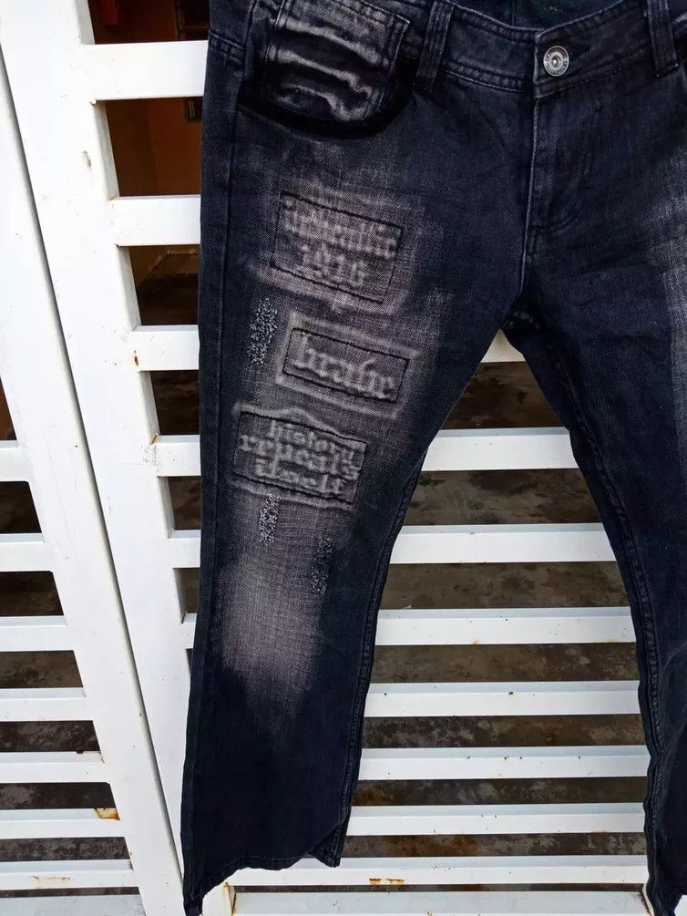 In The Attic In The Attic Distressed Bondage Tartan Design Pants Size US 34 / EU 50 - 7 Thumbnail