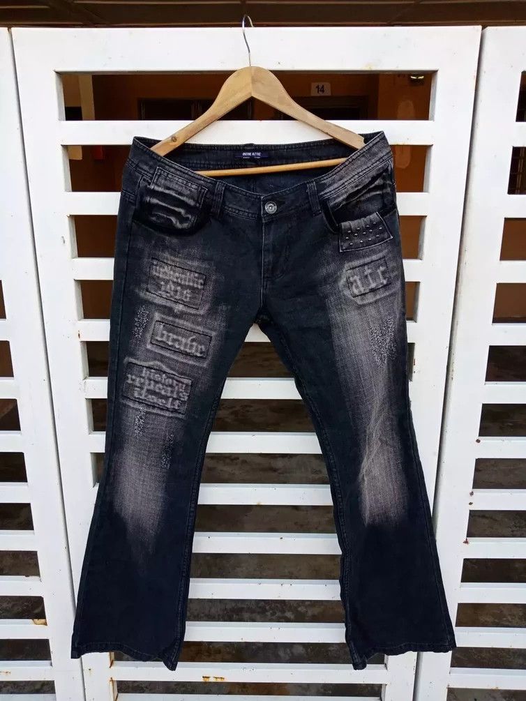 In The Attic In The Attic Distressed Bondage Tartan Design Pants Size US 34 / EU 50 - 1 Thumbnail