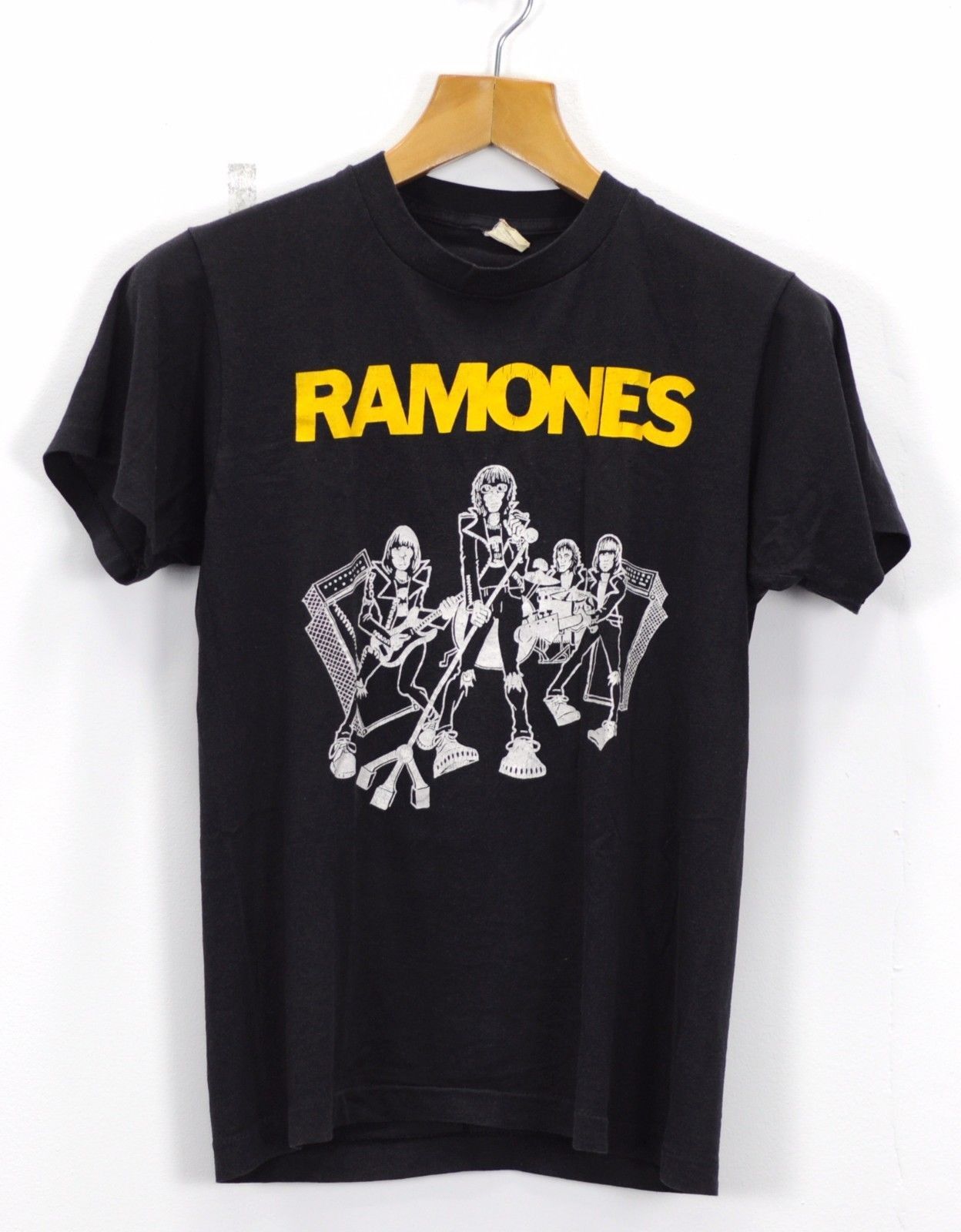 Other Vintage 1980s Ramones t shirt punk rock 50/50 Soft Thin Size US S / EU 44-46 / 1 - 1 Thumbnail