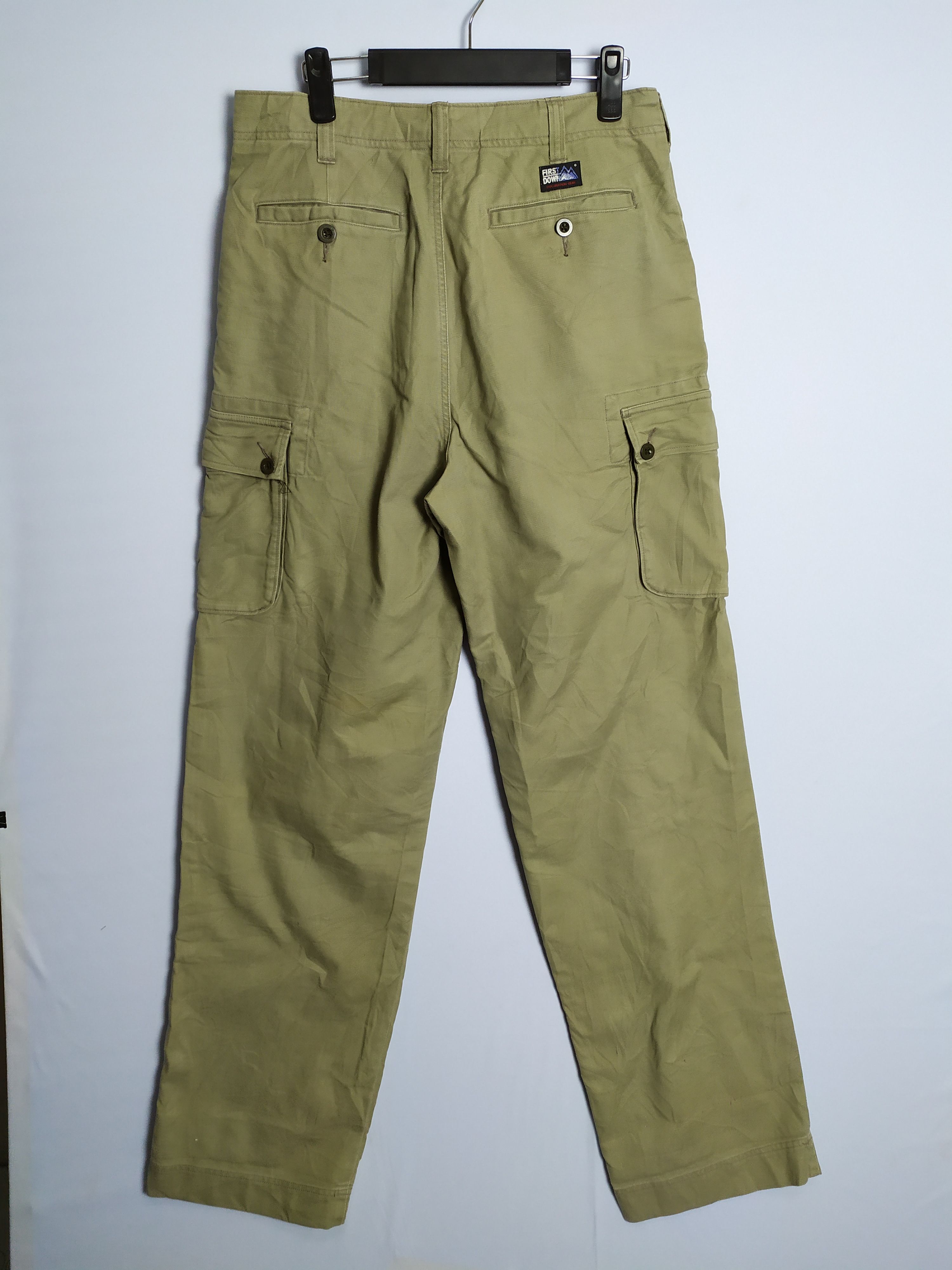 First MFG Co. × Japanese Brand VINTAGE JAPANESE CARGO PANTS Size US 32 / EU 48 - 12 Thumbnail