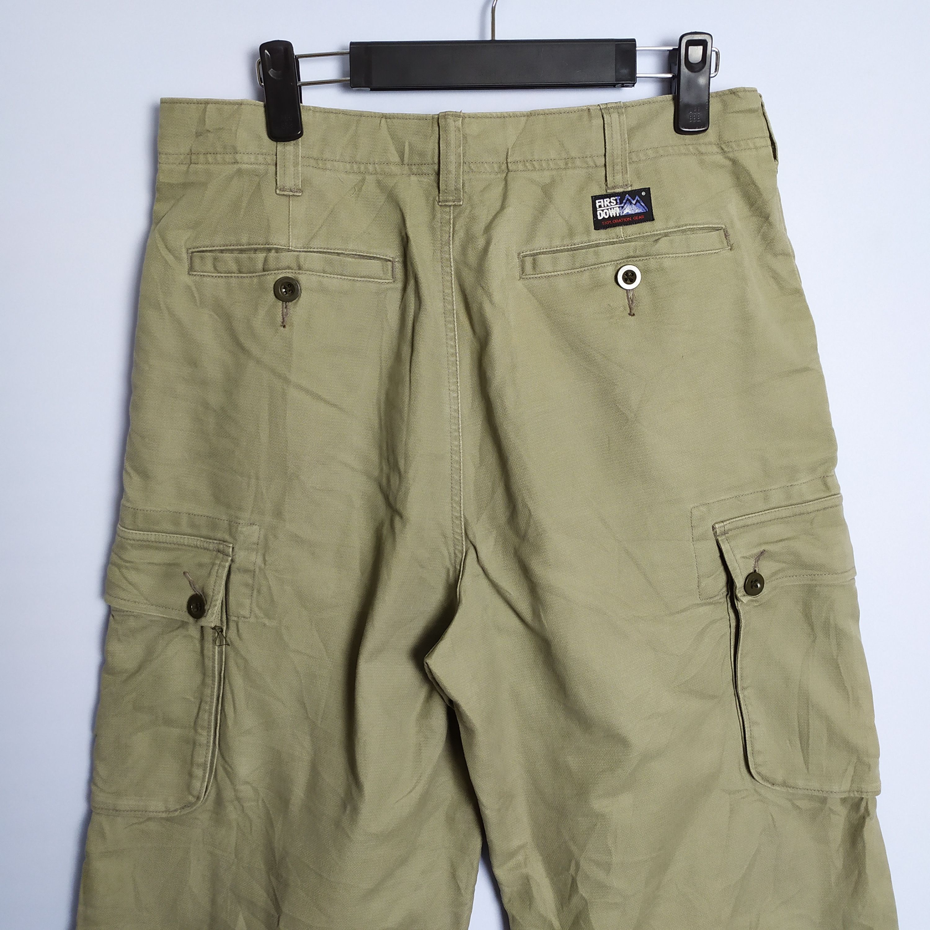 First MFG Co. × Japanese Brand VINTAGE JAPANESE CARGO PANTS Size US 32 / EU 48 - 13 Thumbnail