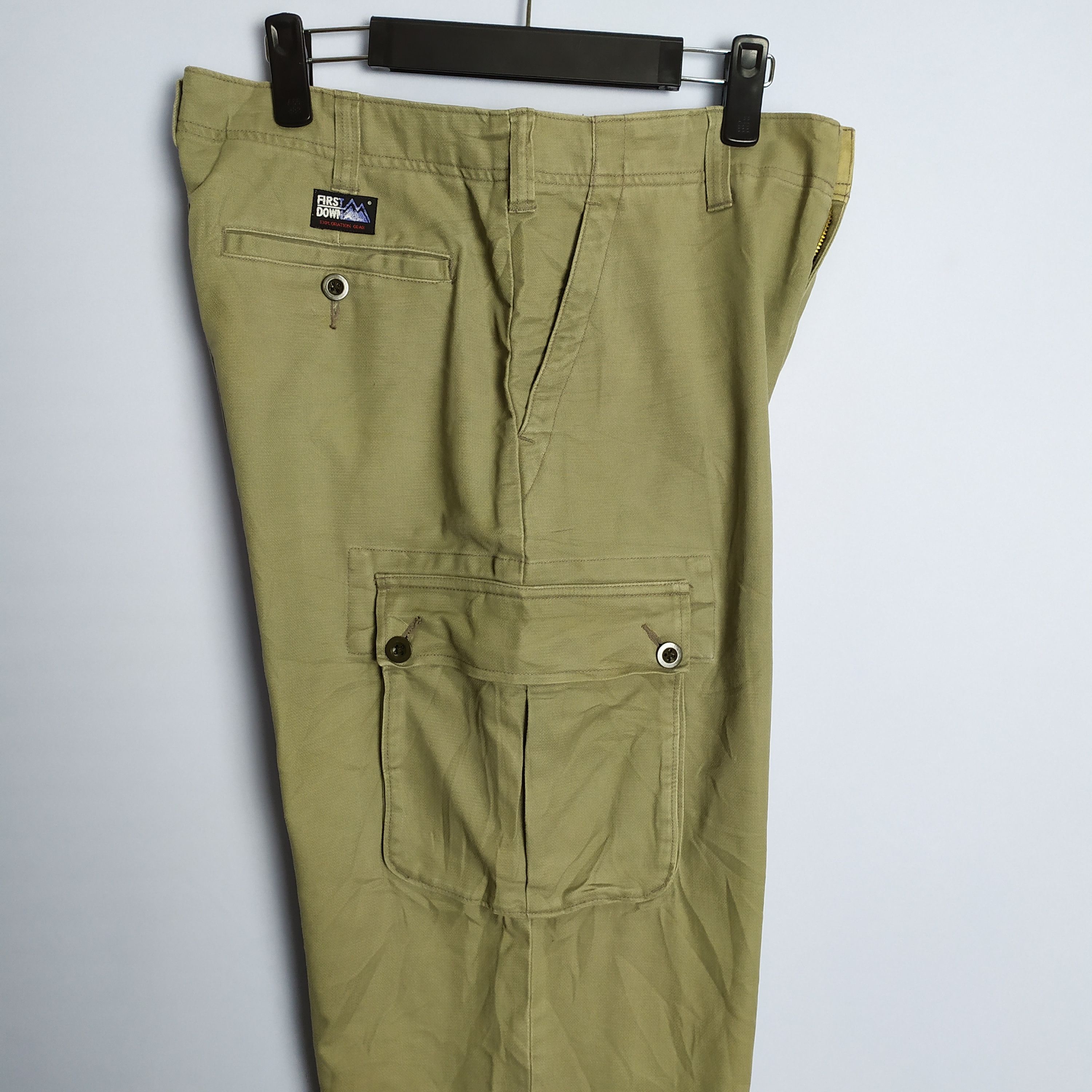 First MFG Co. × Japanese Brand VINTAGE JAPANESE CARGO PANTS Size US 32 / EU 48 - 10 Thumbnail