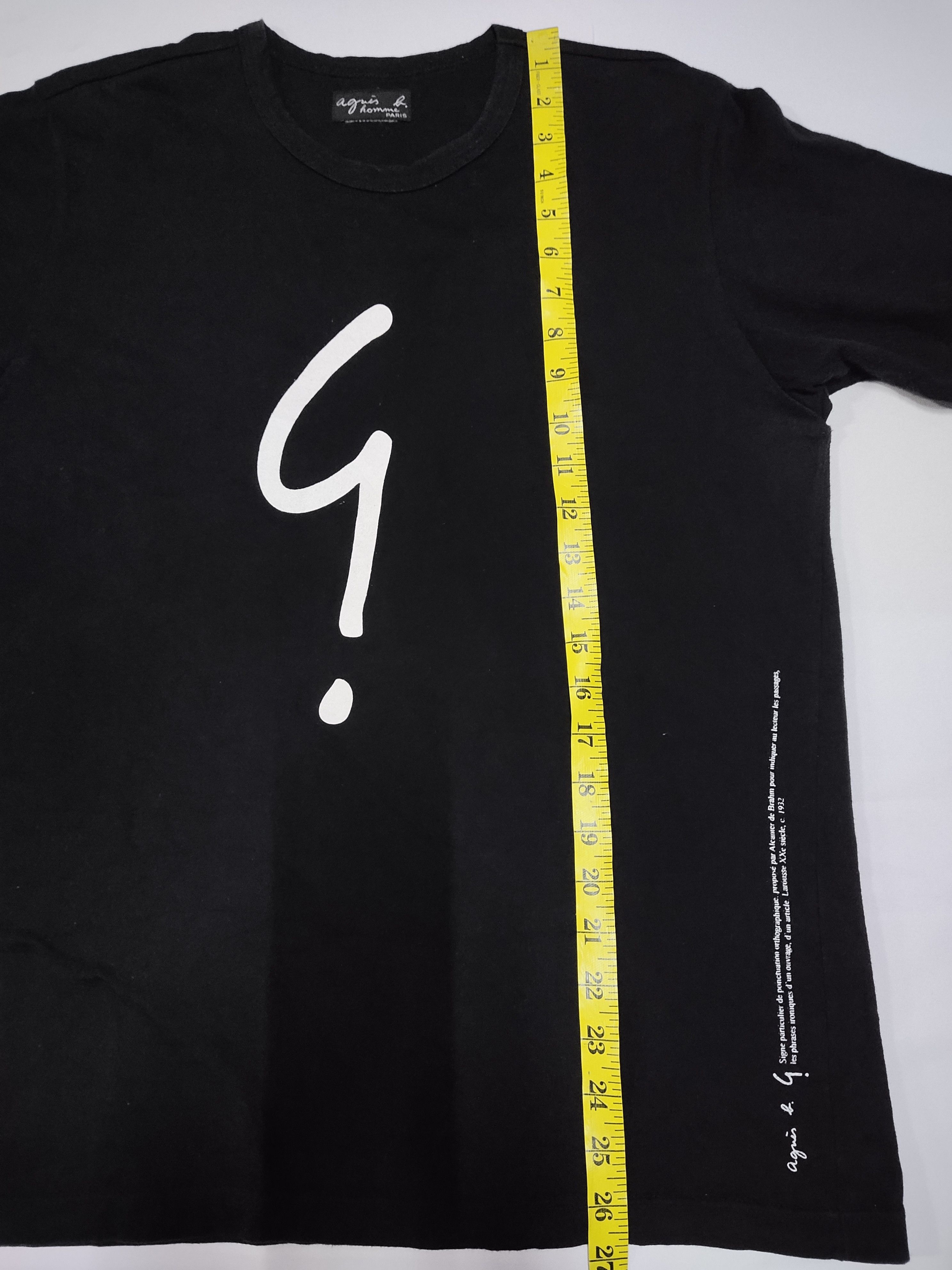 Agnes B. Homme Paris T Shirt