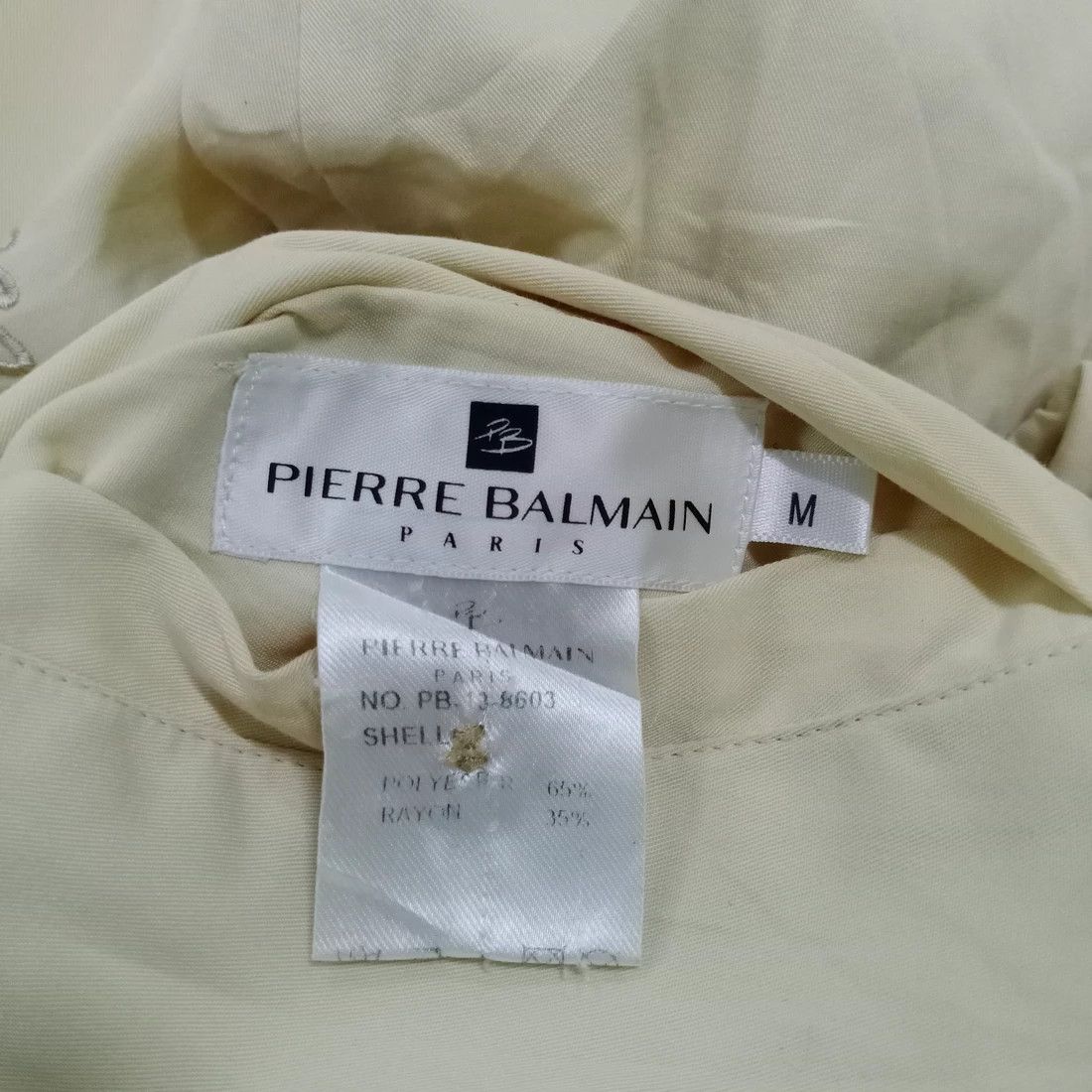 Balmain Vintage Pierre Balmain Light Jacket Size US M / EU 48-50 / 2 - 3 Thumbnail