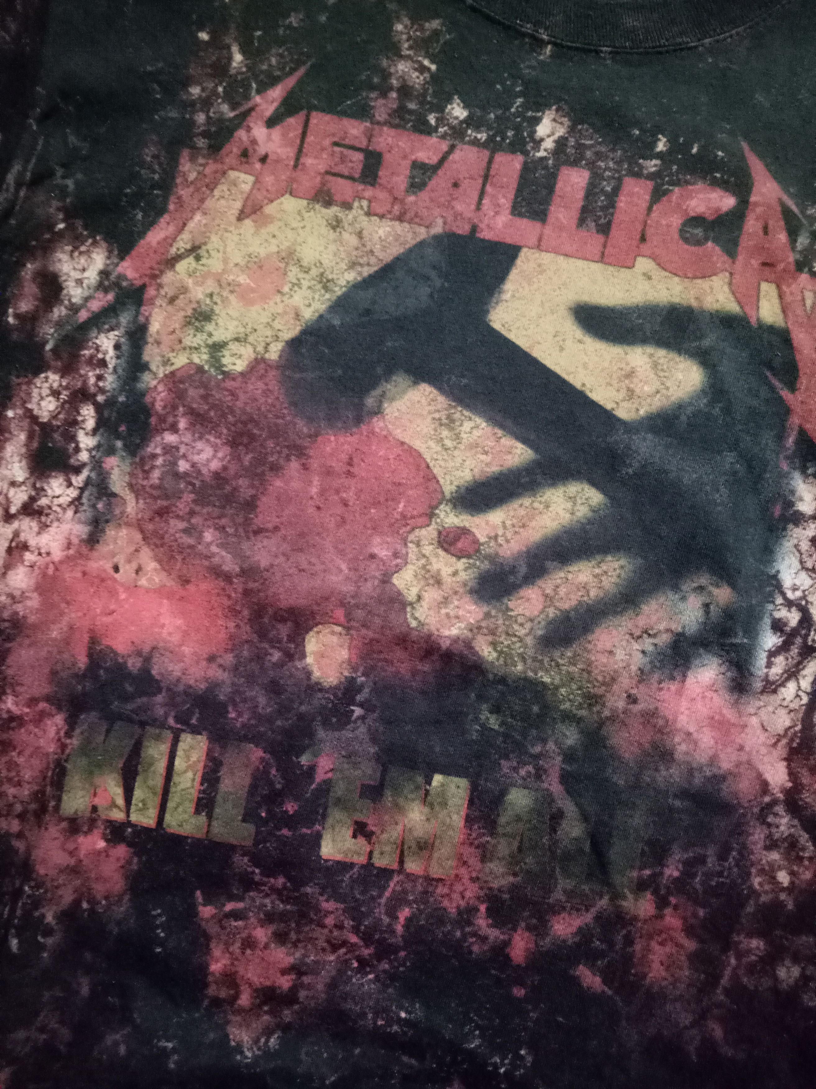Band Tees × Metallica × Vintage METALLICA TSHIRT KILL EM ALL BLOOD, OVER PRINT Size US M / EU 48-50 / 2 - 3 Thumbnail