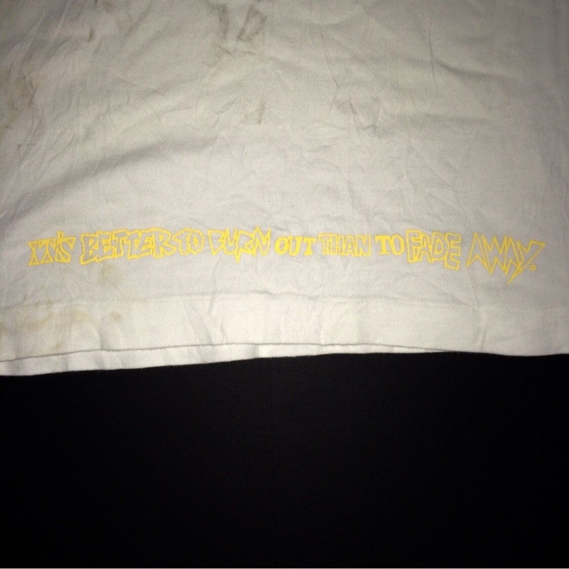 Japanese Brand You Are Not For Bollocks RNA Sweat Punk Tshirt Size US M / EU 48-50 / 2 - 6 Thumbnail