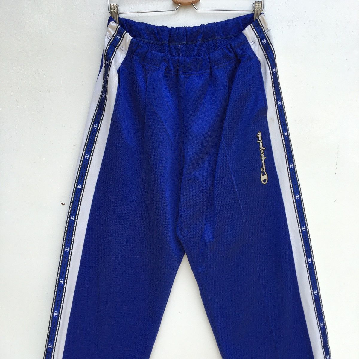 Champion Vintage Champion Side Taping Men Track-pant/Sweatpants Size US 32 / EU 48 - 2 Thumbnail