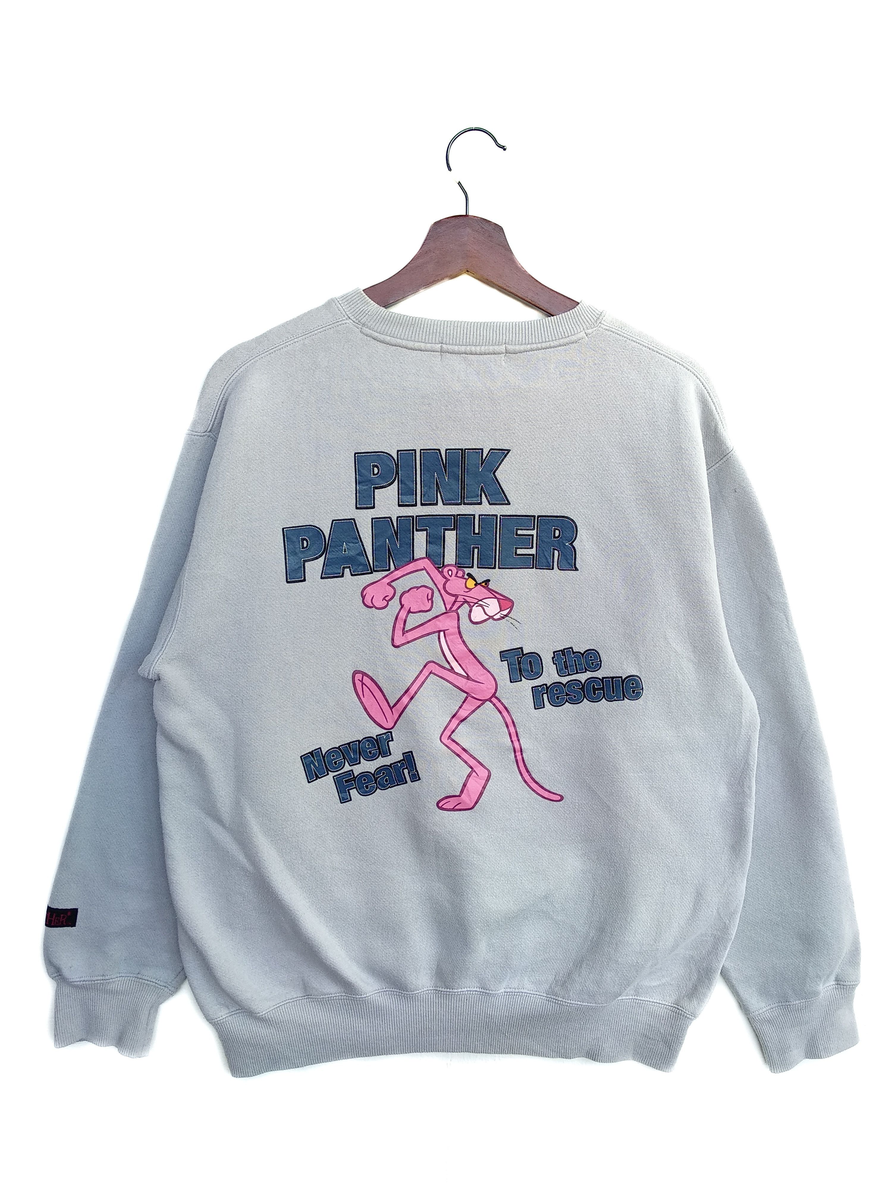 Cartoon Network Vintage Pink Panther Sweatshirt Cartoon pullover,Big Print. Size US M / EU 48-50 / 2 - 2 Thumbnail