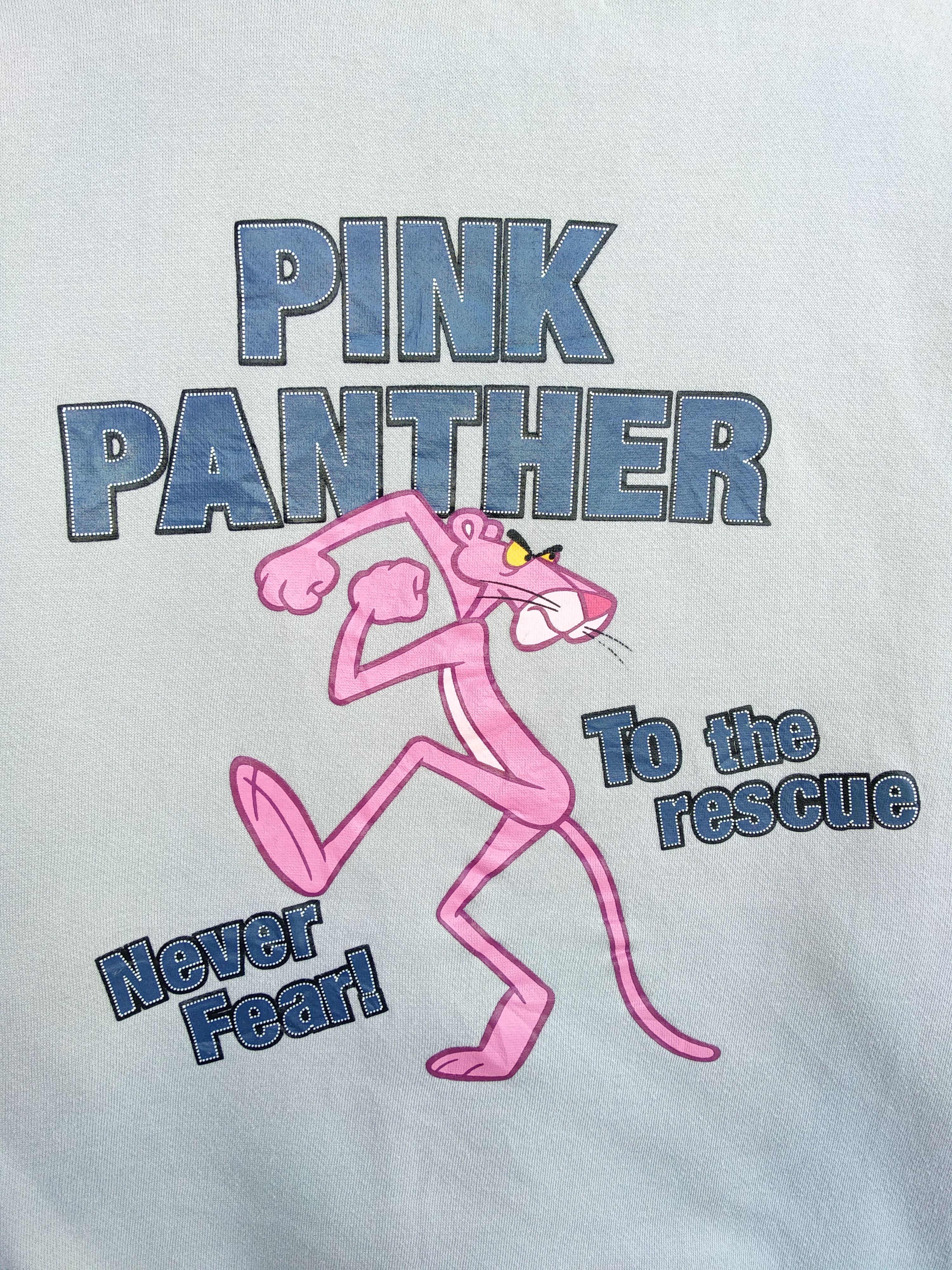 Cartoon Network Vintage Pink Panther Sweatshirt Cartoon pullover,Big Print. Size US M / EU 48-50 / 2 - 4 Thumbnail