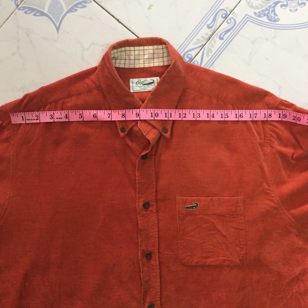 Japanese Brand Crocodile Long Sleeve Button Up Shirt Size US L / EU 52-54 / 3 - 23 Thumbnail