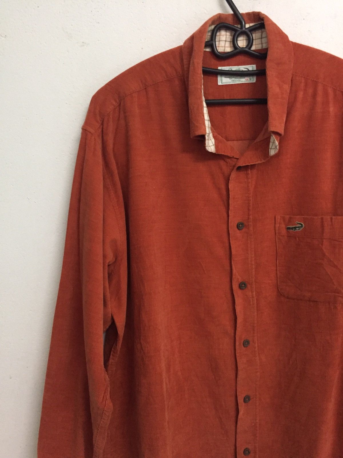 Japanese Brand Crocodile Long Sleeve Button Up Shirt Size US L / EU 52-54 / 3 - 4 Thumbnail
