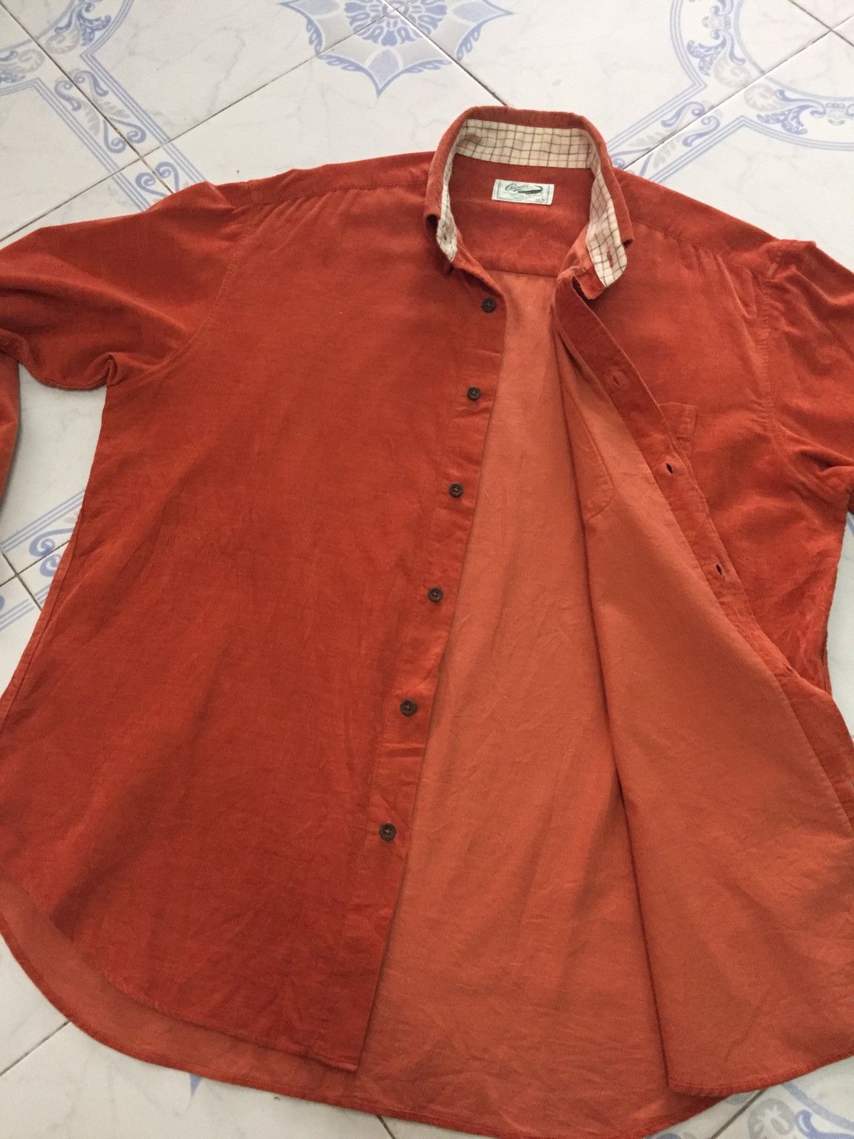 Japanese Brand Crocodile Long Sleeve Button Up Shirt Size US L / EU 52-54 / 3 - 16 Thumbnail