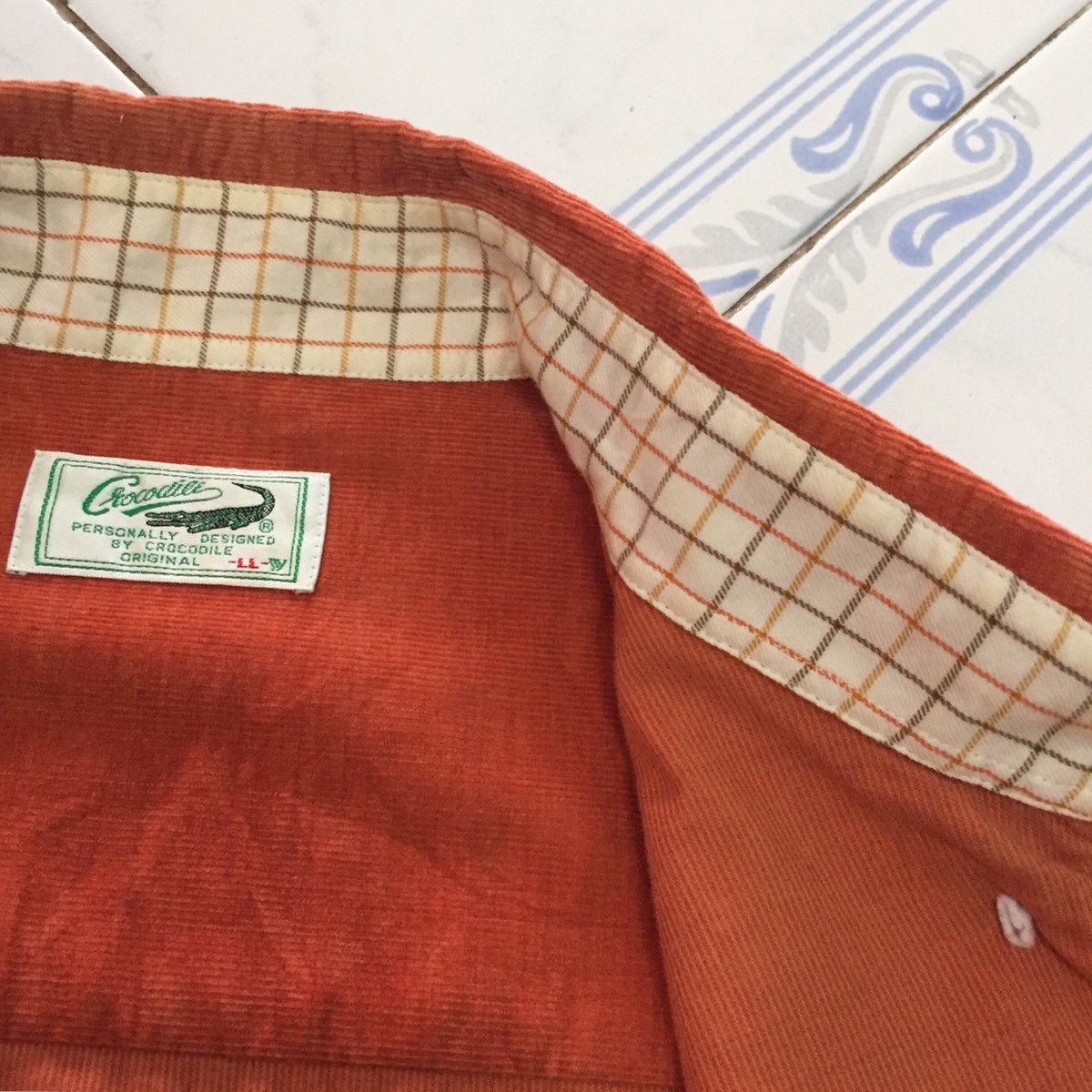 Japanese Brand Crocodile Long Sleeve Button Up Shirt Size US L / EU 52-54 / 3 - 17 Thumbnail