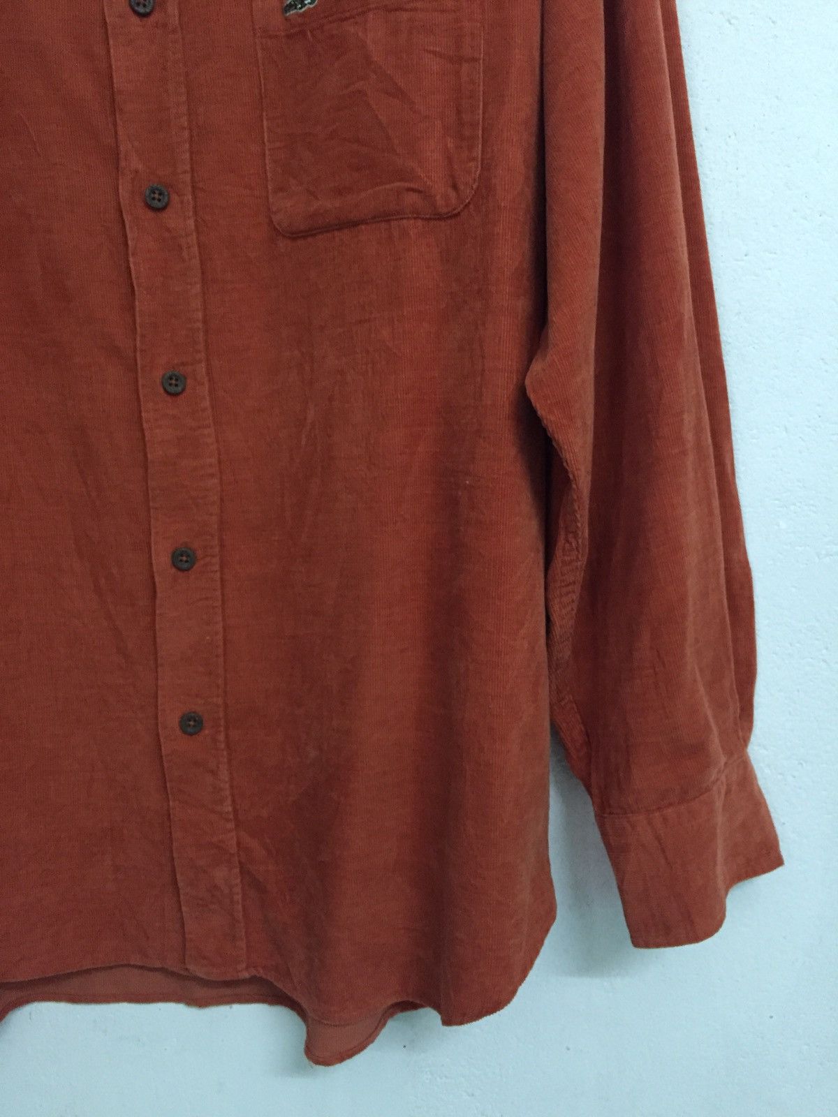 Japanese Brand Crocodile Long Sleeve Button Up Shirt Size US L / EU 52-54 / 3 - 2 Thumbnail