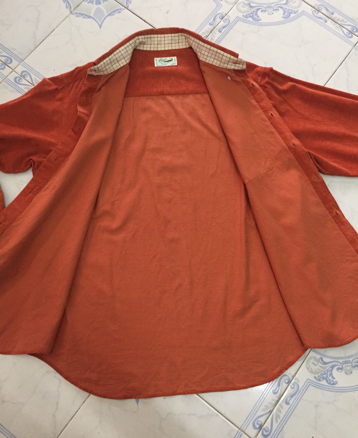 Japanese Brand Crocodile Long Sleeve Button Up Shirt Size US L / EU 52-54 / 3 - 15 Thumbnail