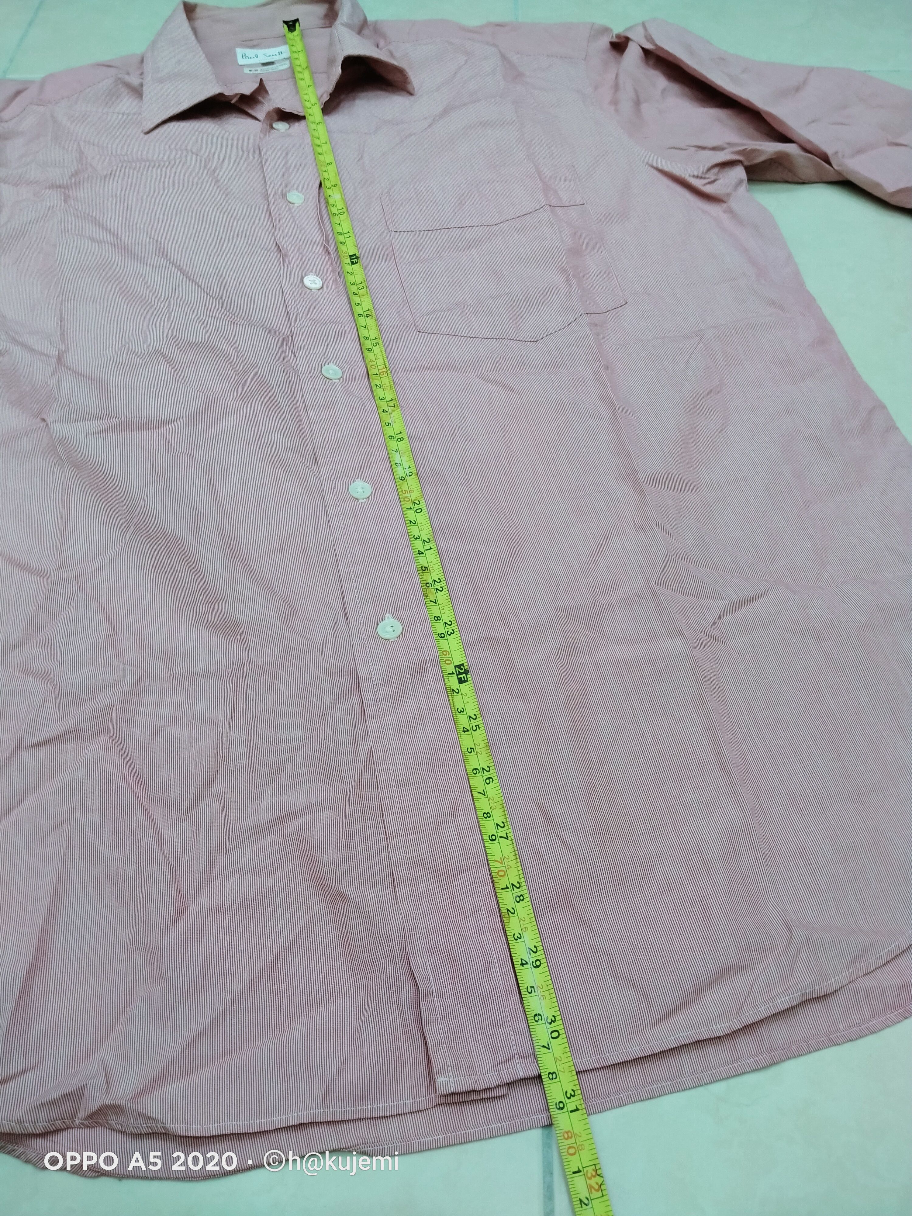 Designer × Paul Smith Paul Smith Rose Pink Button-Up Shirt Size US L / EU 52-54 / 3 - 8 Thumbnail