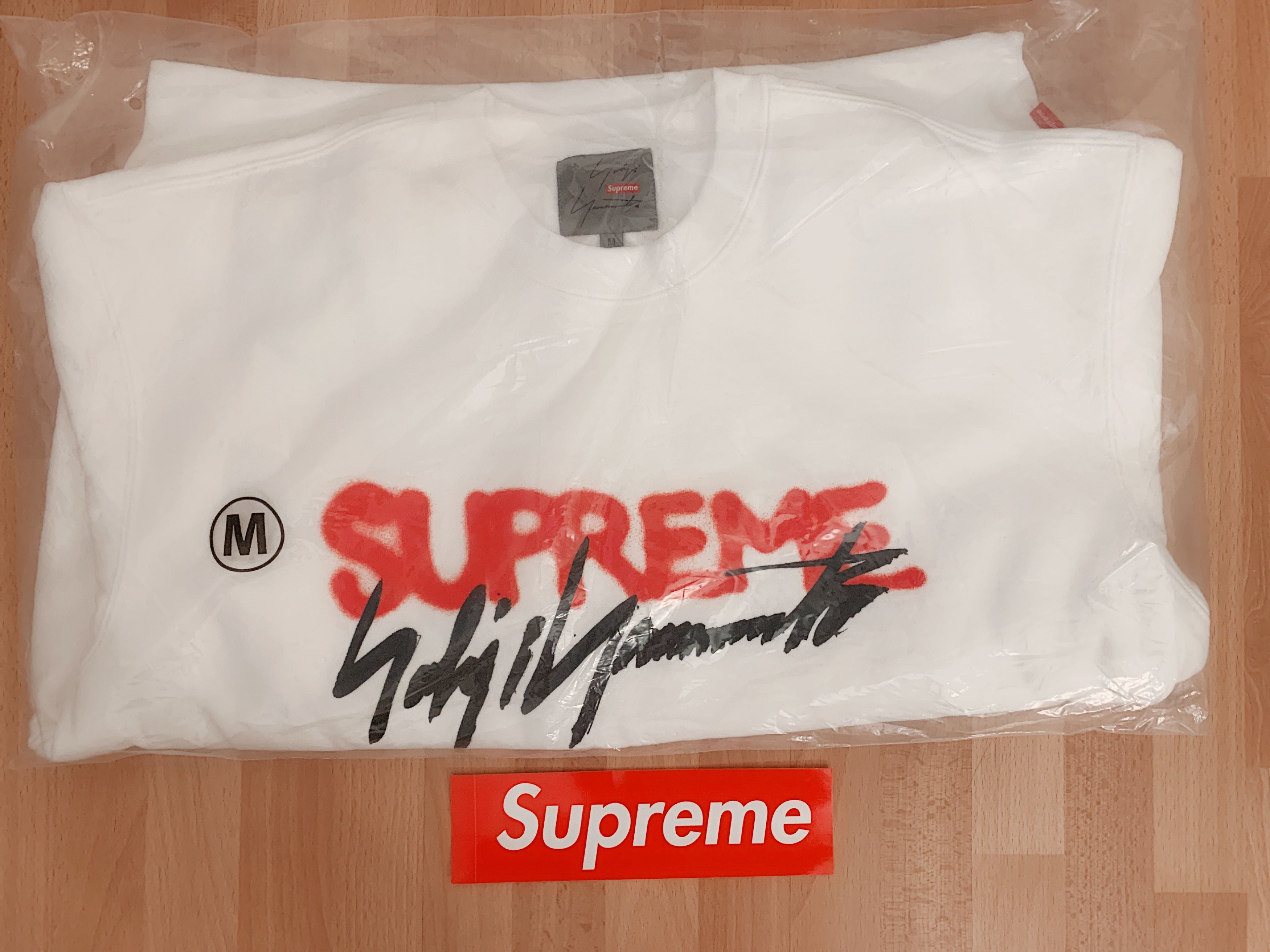 Yohji Yamamoto Supreme Crewneck | Grailed