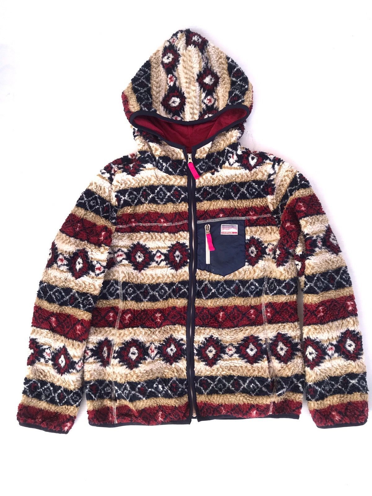 MOUNTAIN PRODUCT SHERPA JACKET FULL ZIPPED