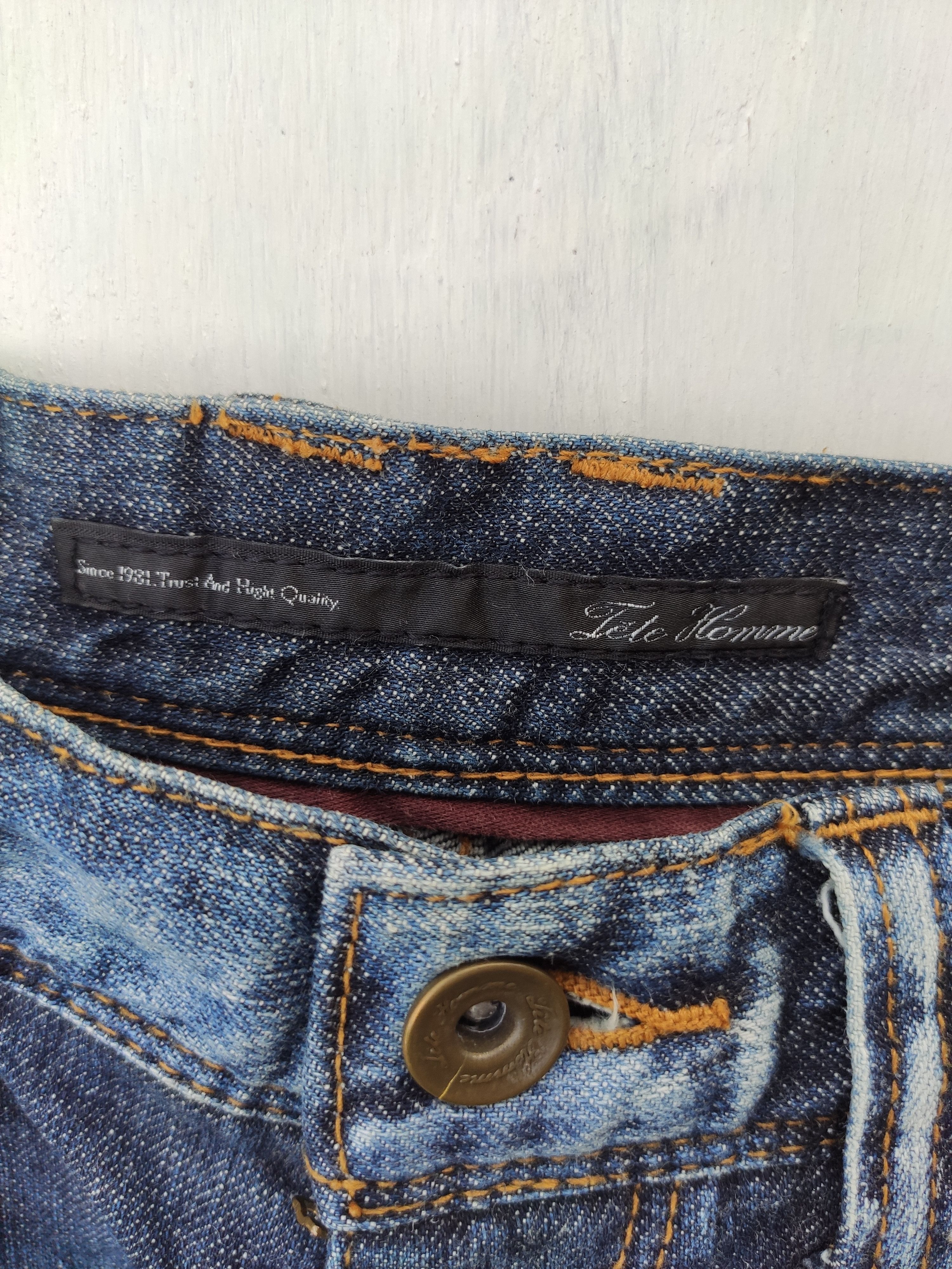 Issey Miyake 🔥 Designer Tete Homme Jeans hysteric Size US 29 - 7 Thumbnail