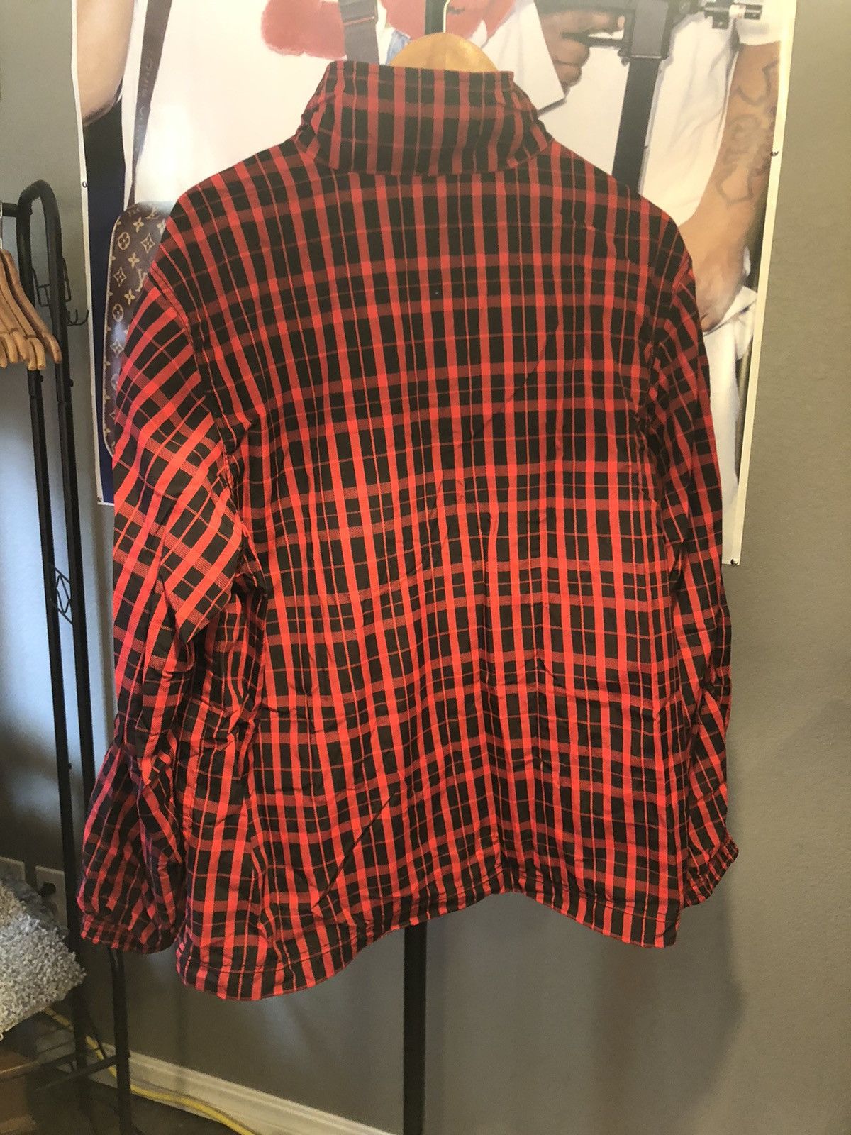 Supreme nylon plaid pullover online