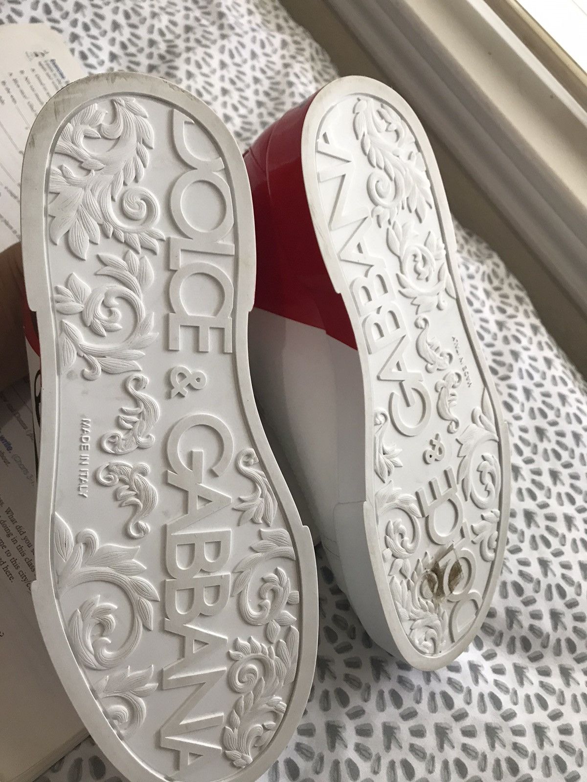 Dolce & Gabbana Dolce and Gabbana Portofino Sneakers Size US 7.5 / EU 40-41 - 3 Thumbnail