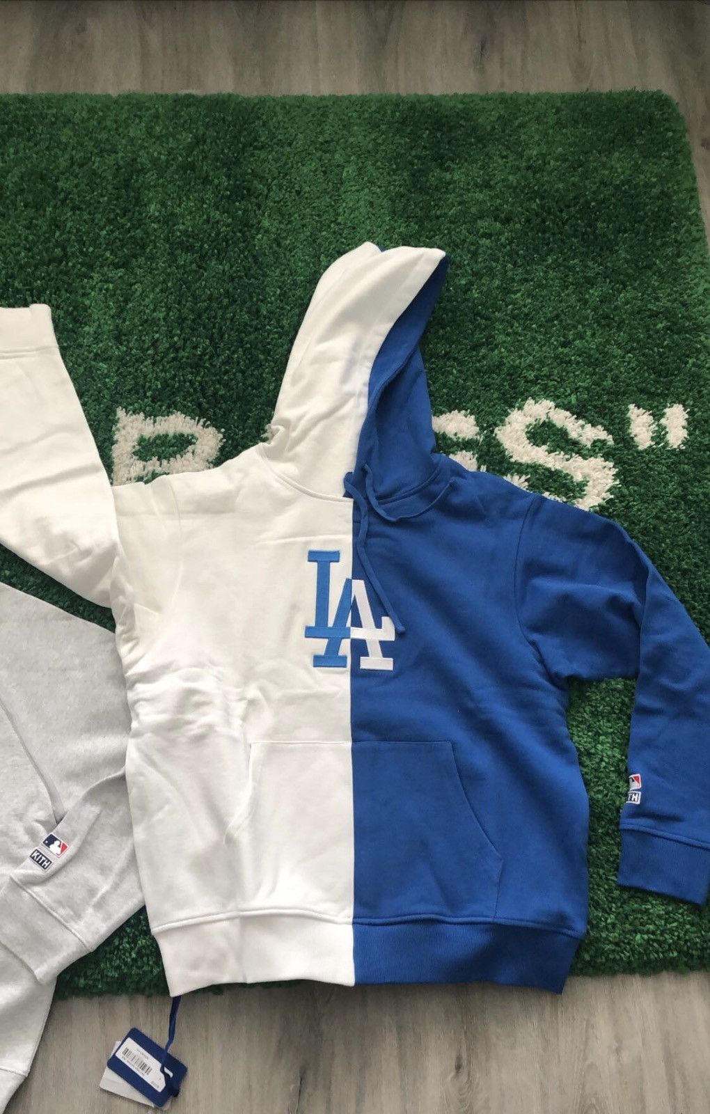 Kith MLB Kith MLB LA Dodgers Split Hoodie Size Large Grailed