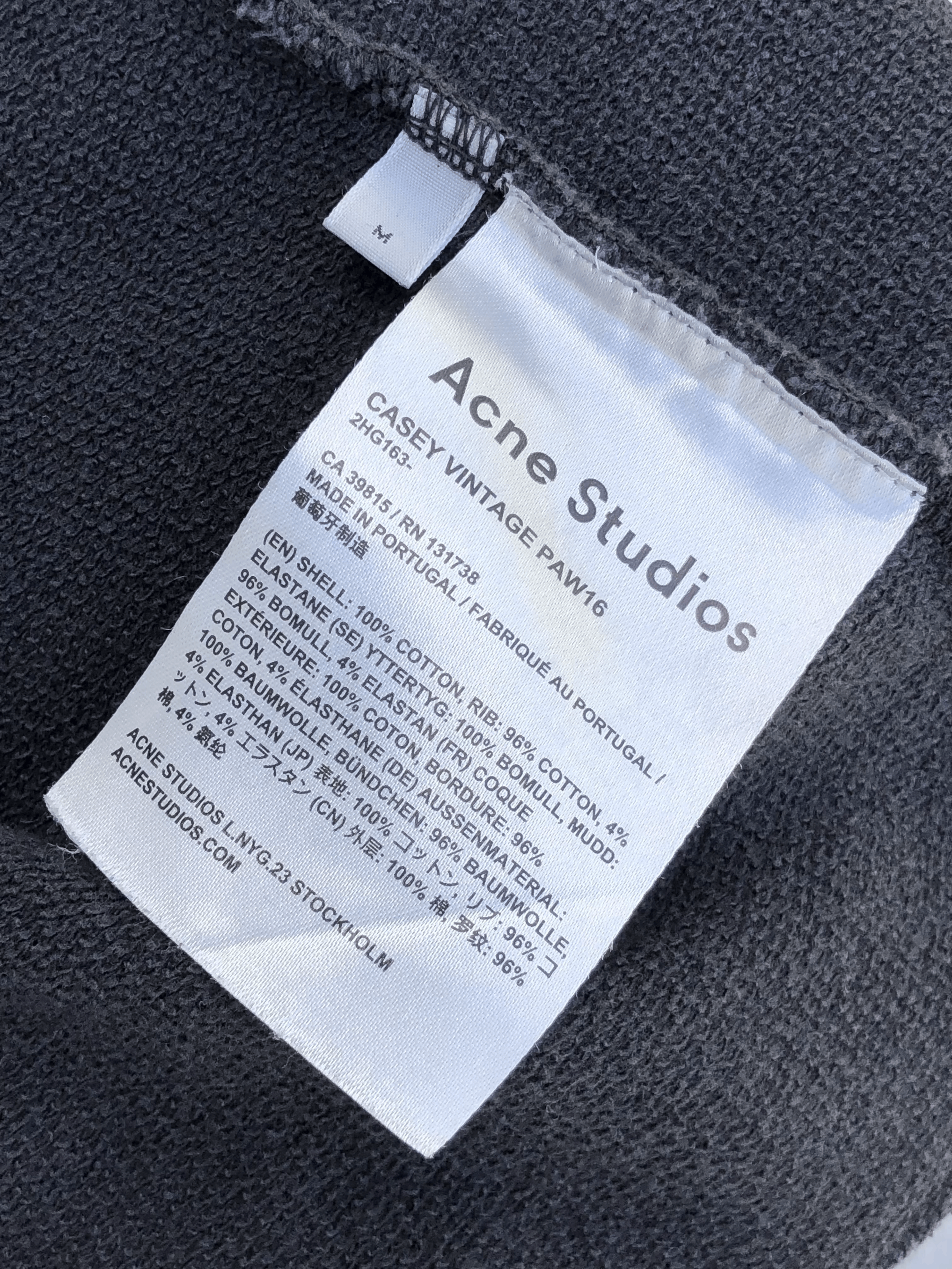 Acne Studios Acne Studios Casey Vintage PAW16 Size US M / EU 48-50 / 2 - 5 Thumbnail