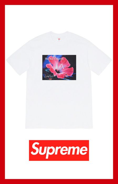 Supreme Supreme Yohji Yamamoto Tomorrow Flower Tee | Grailed