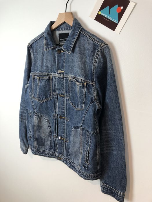 新品即決 × (N)INE NUMBER LOVELESS JACKET DENIM ジャケット