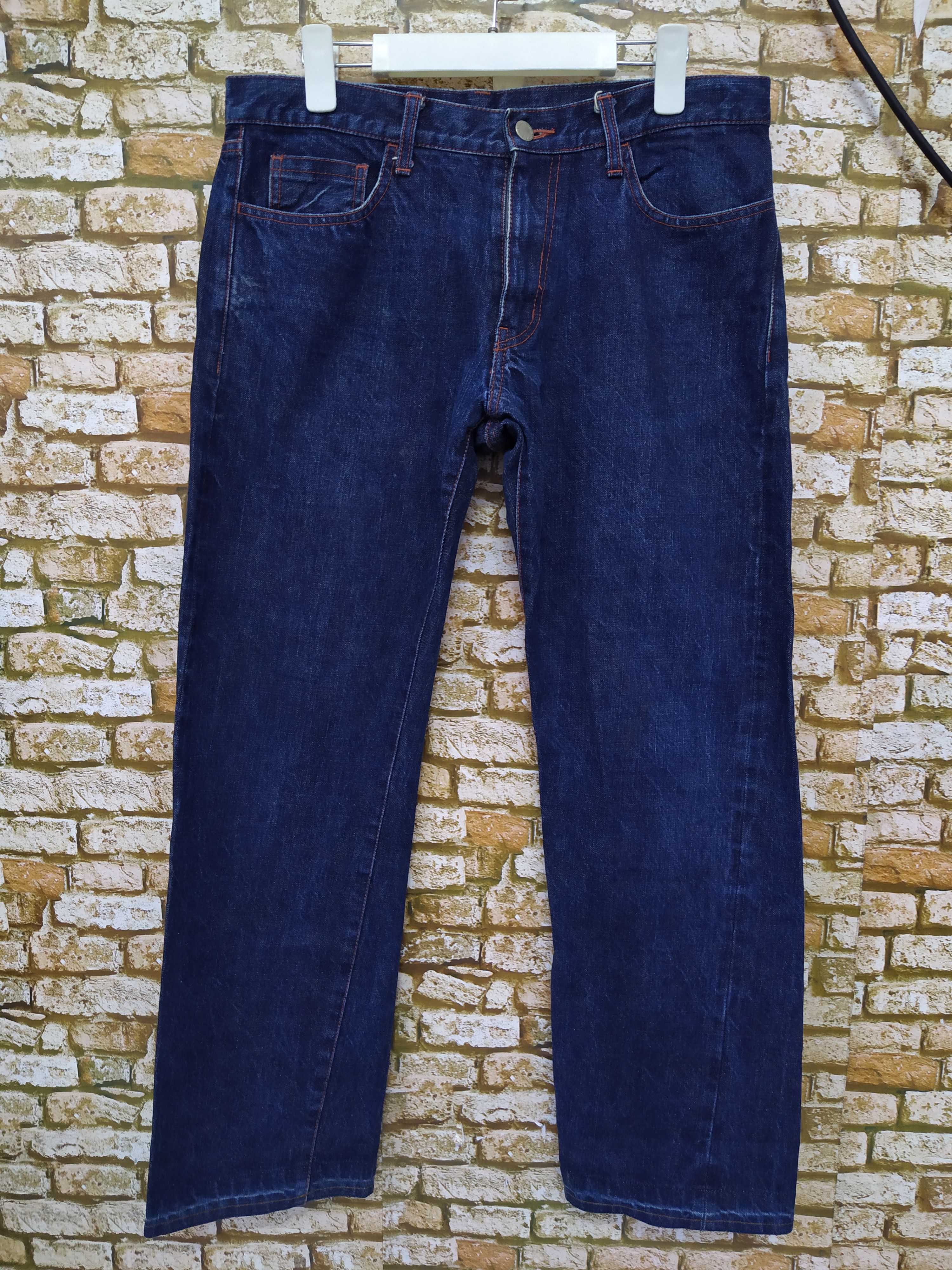 Comme des Garcons 90s COMME DES GARCONS DENIM SELVEDGE JAPAN (B534) Size US 33 - 2 Thumbnail
