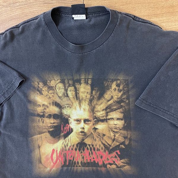 Vintage 90s 2000s KORN Untouchables tour vintage t shirt | Grailed