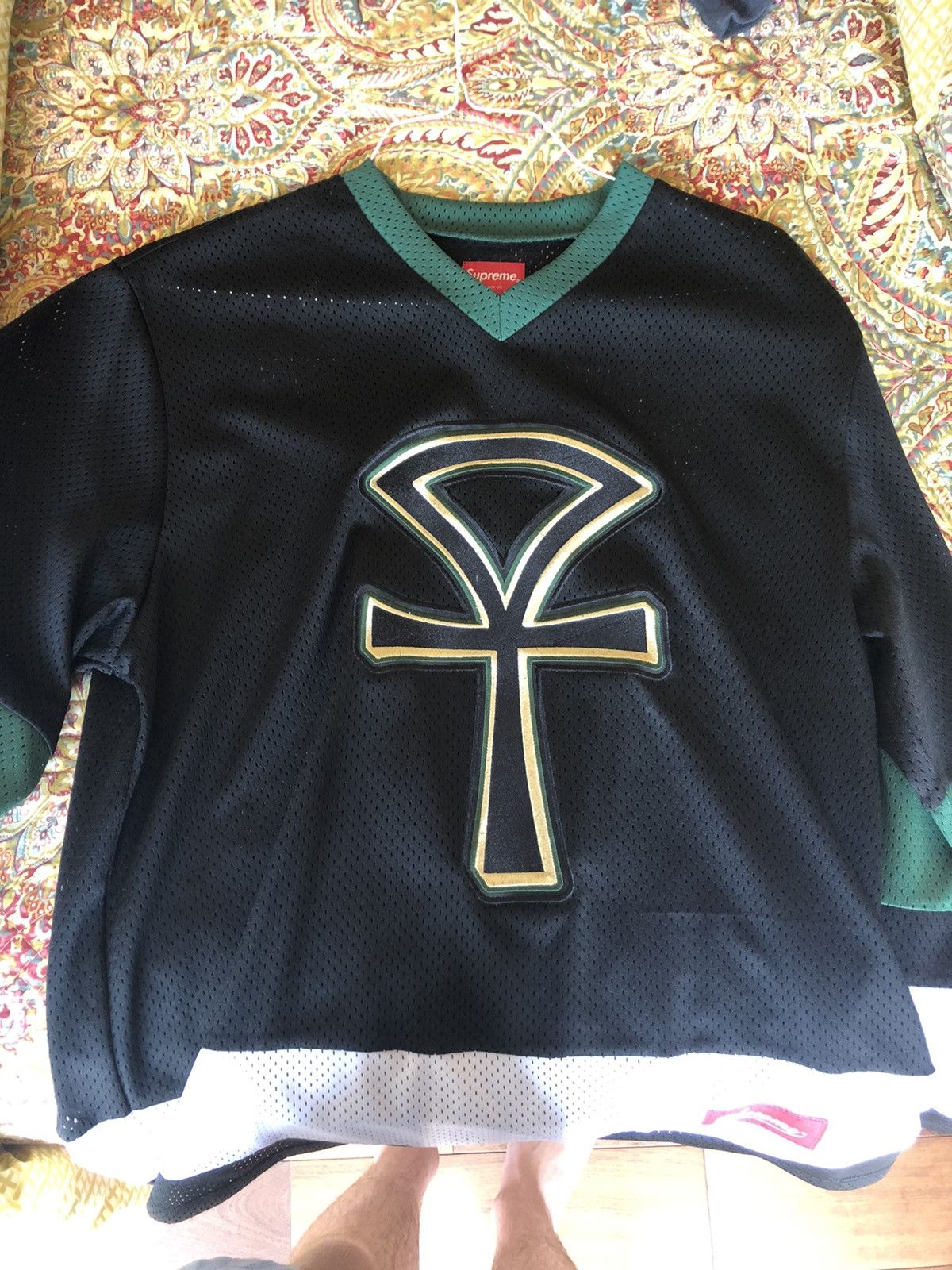 ウェア supreme ankh hockey jersey Supreme Ankh Hockey Jersey Pink Men's - SS18 - US