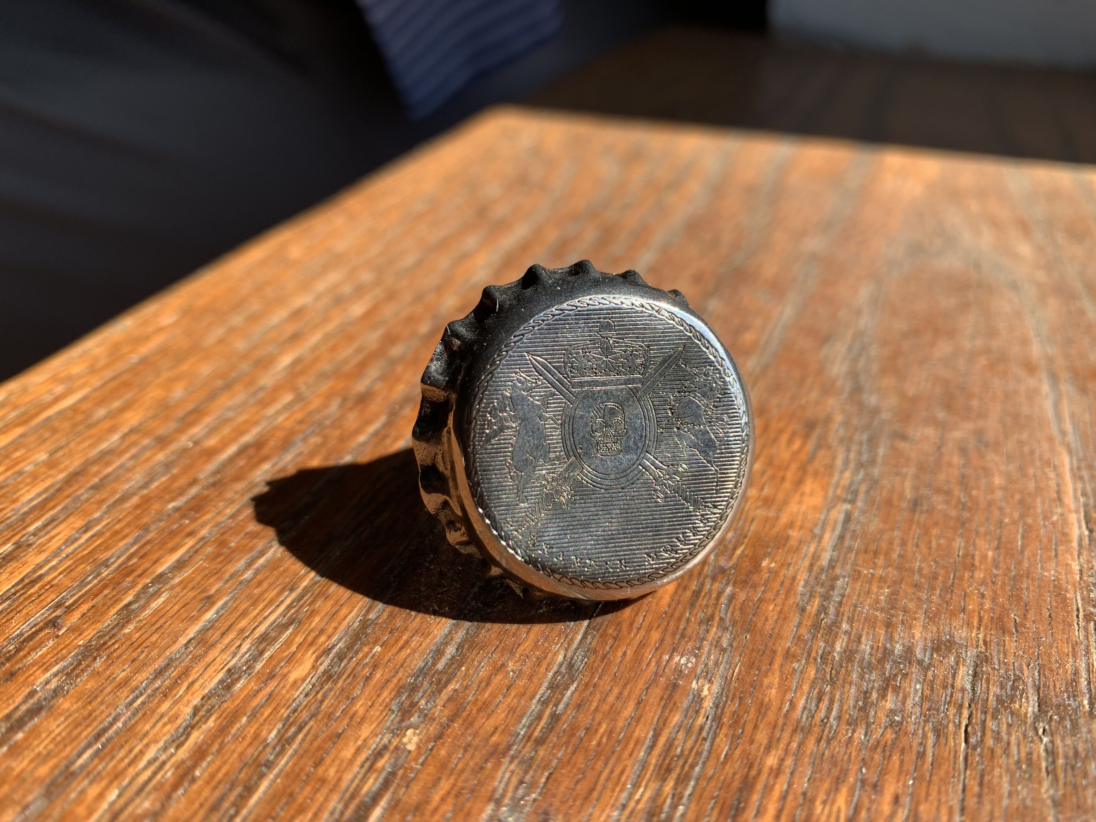 Alexander McQueen Bottle Cap Ring