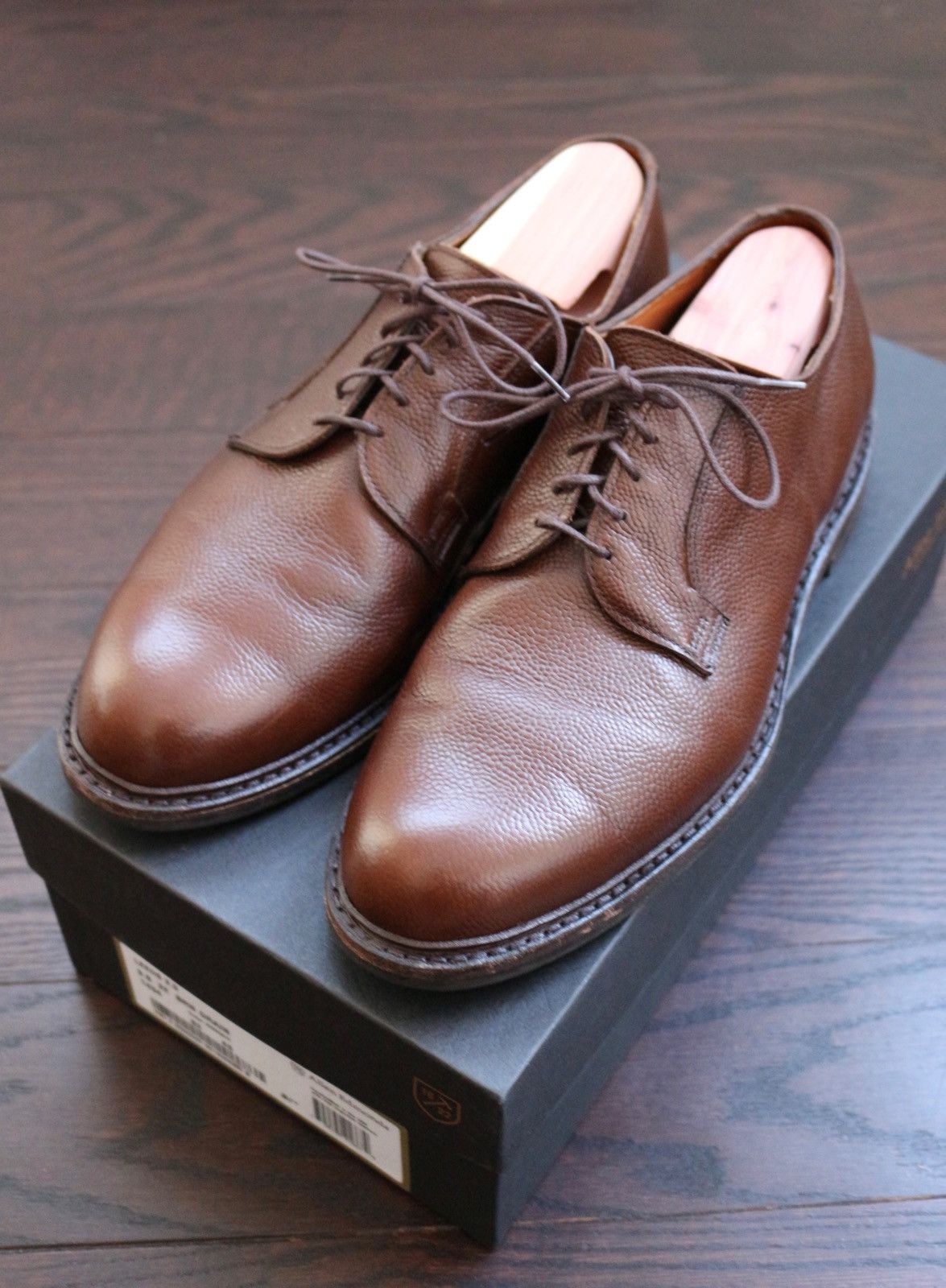 Allen Edmonds Leeds 2.0 Brown Country Grain Grailed