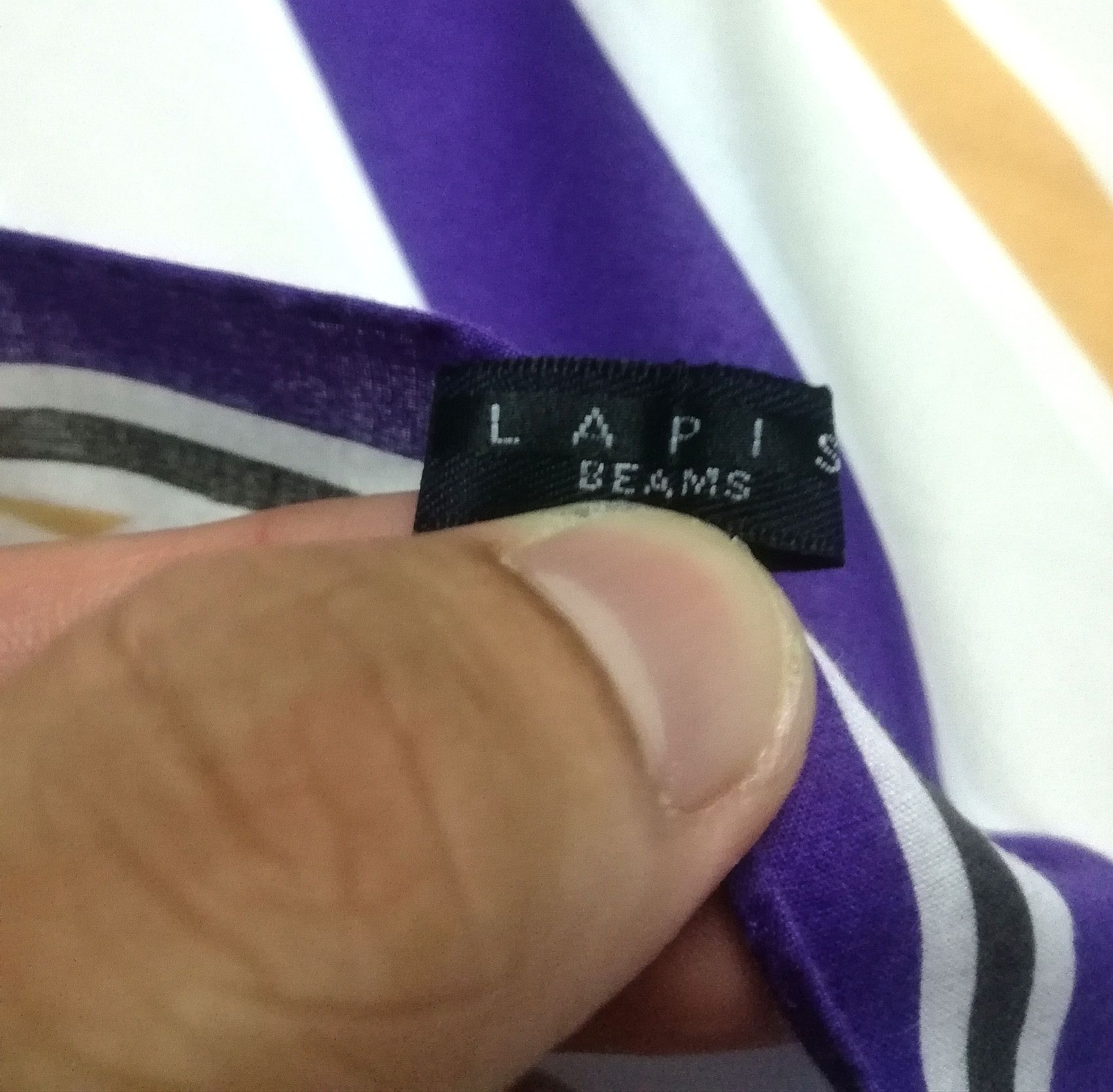 Beams Plus × Japanese Brand Beams Bandana Japan Handkerchief stripe Design Size ONE SIZE - 2 Thumbnail