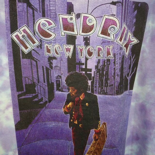Jimi Hendrix Vintage Jimi Hendrix Legendary Guitarist Rock Icon Music Size US L / EU 52-54 / 3 - 4 Thumbnail
