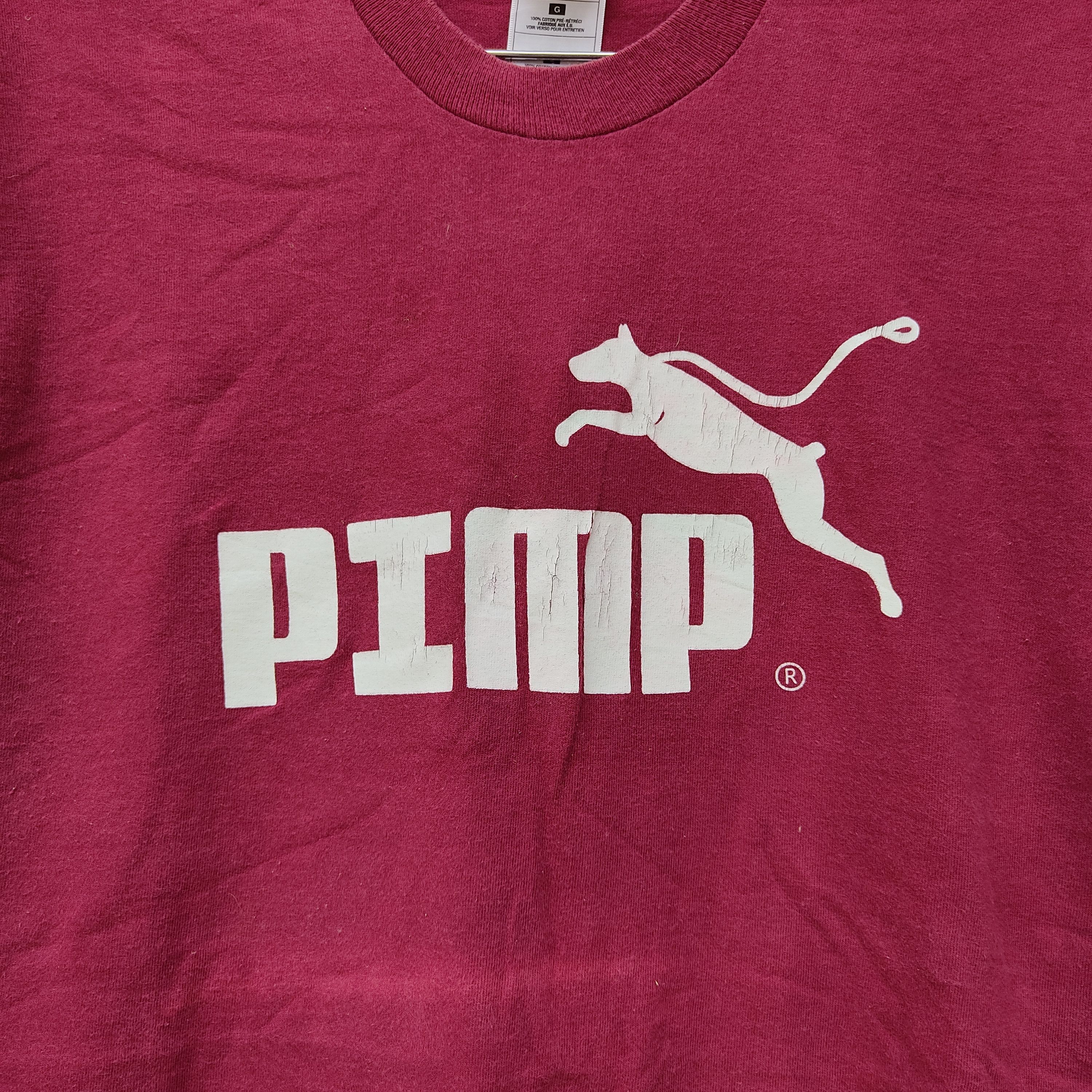 Fruit Of The Loom × Vintage Vintage Pimp Parody Puma Graphics Tee Size US M / EU 48-50 / 2 - 3 Thumbnail