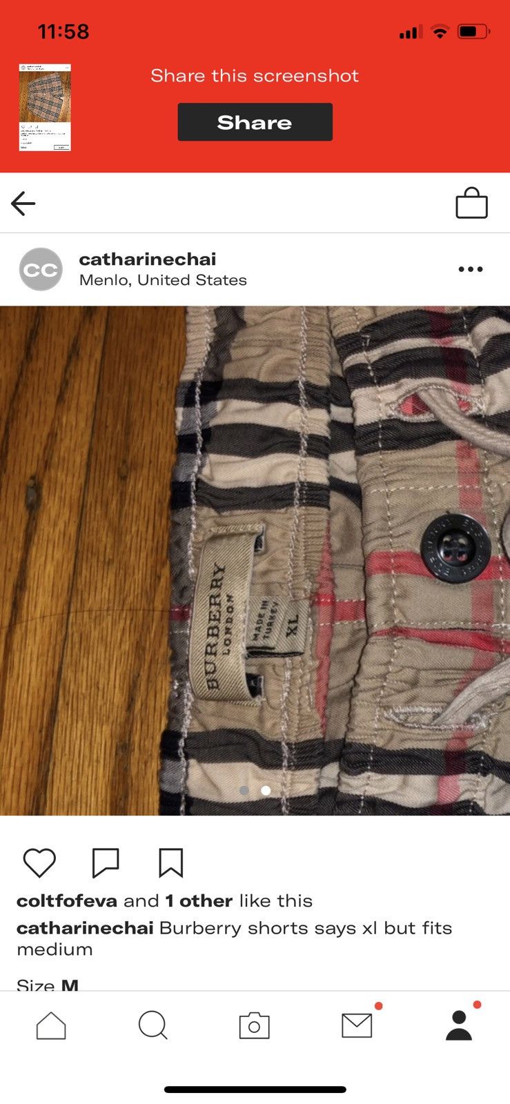 Burberry Burberry shorts Size US 32 / EU 48 - 2 Thumbnail