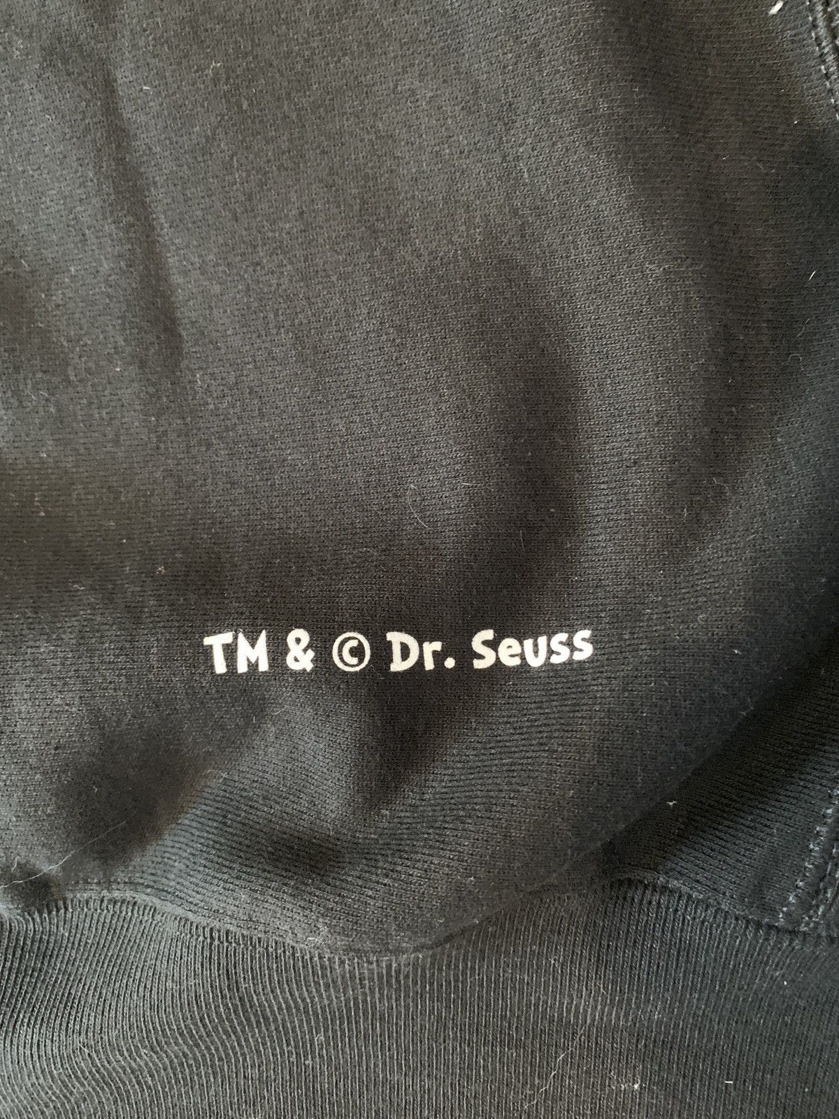 Champion DS/New Champion x Dr. Seuss Black Hoodie - Size: XS Size US XS / EU 42 / 0 - 8 Thumbnail